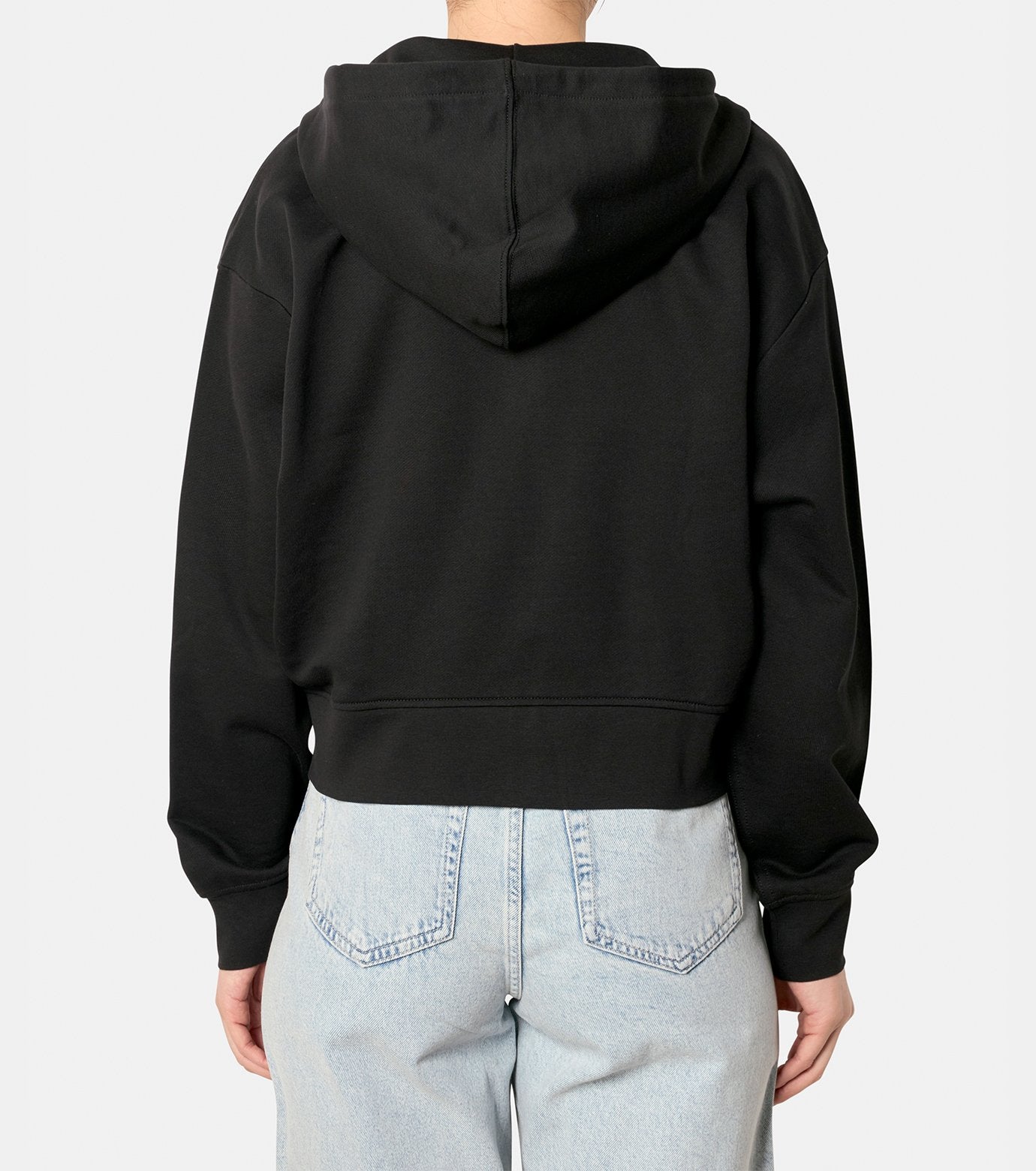 LS MONOGRAM TERRY CROP RELAXED FZ HO