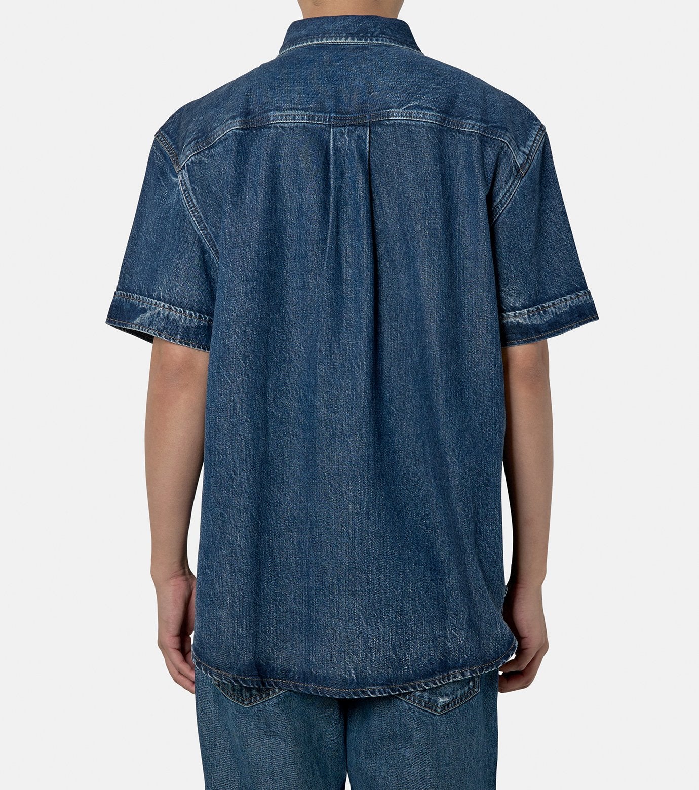 TNCL S/S DENIM BOXY SHRT