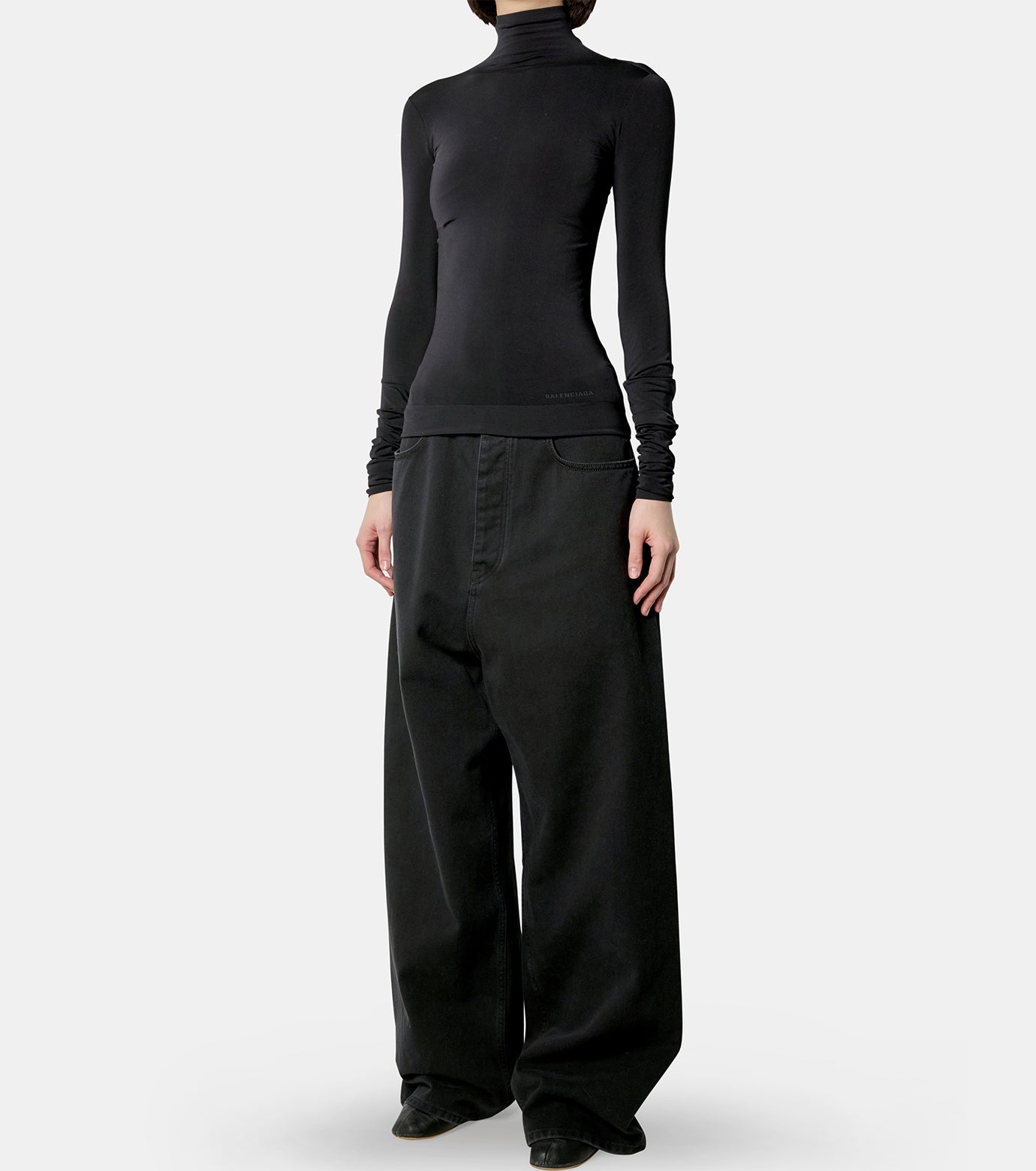 Tubolar Seamless LS Turtleneck