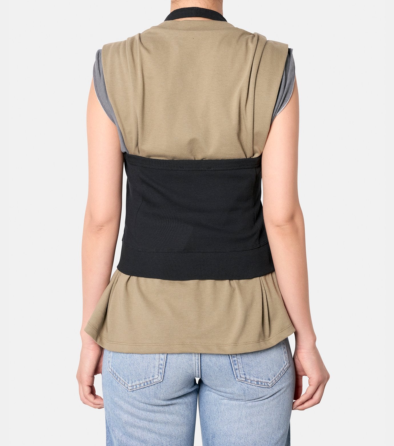 Halter Neck Vest Cardigan