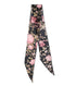 Chloe Peonies Skinny Scarf