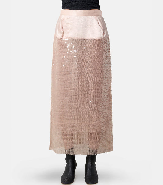 Sequins Reversible Skirt