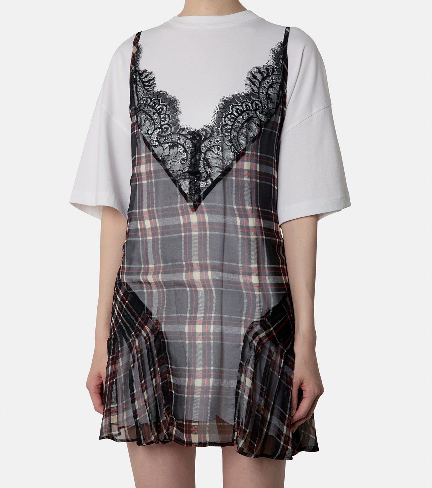 Dress-Attached Tshirt Dress