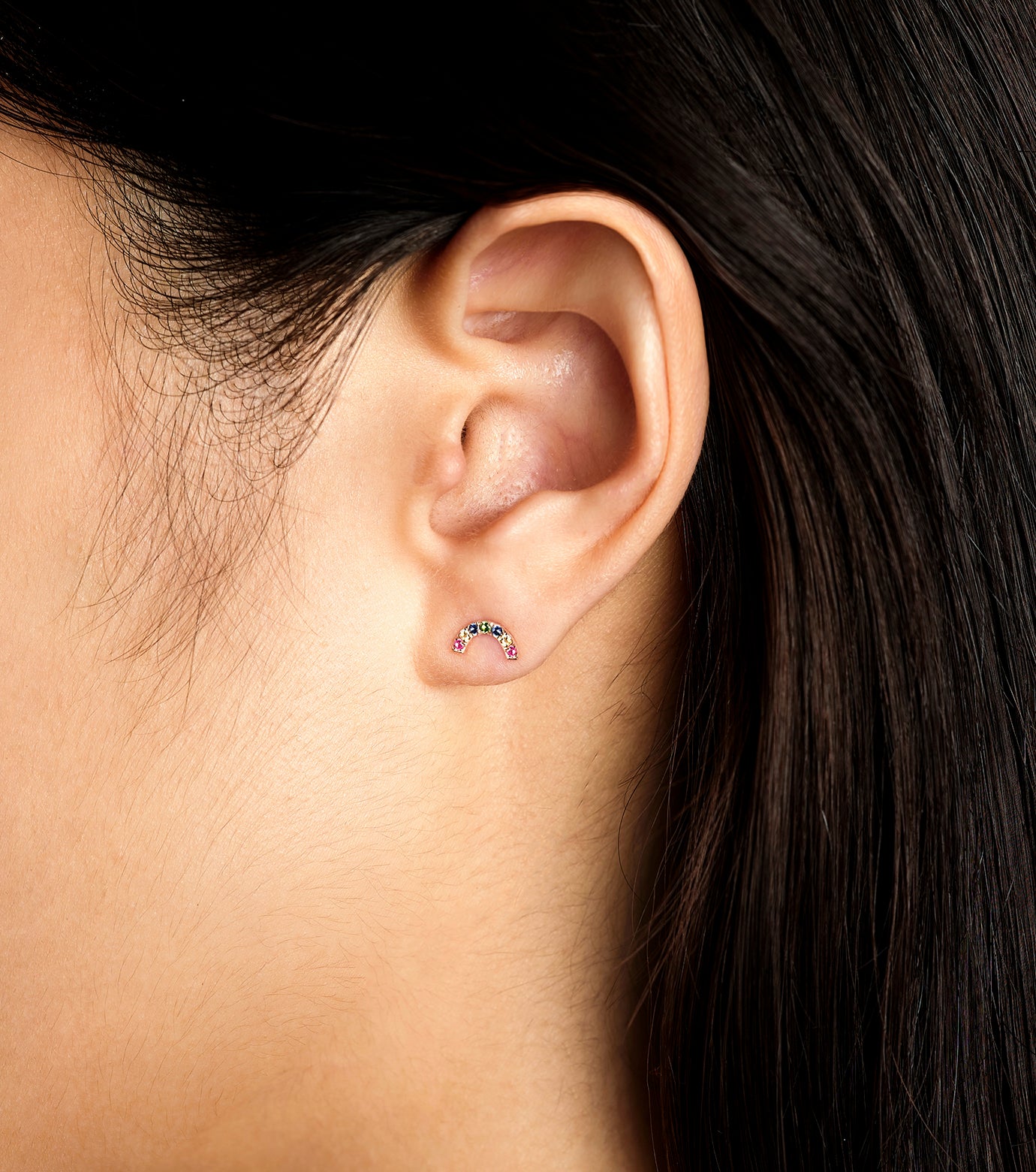 Petit Rainbow Earring (RG)
