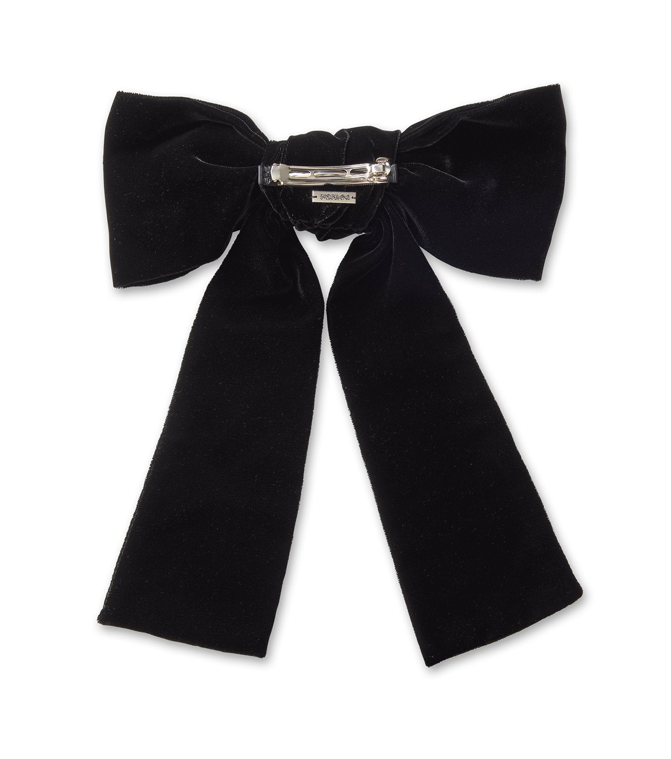 Velvet Bow Hair Clip