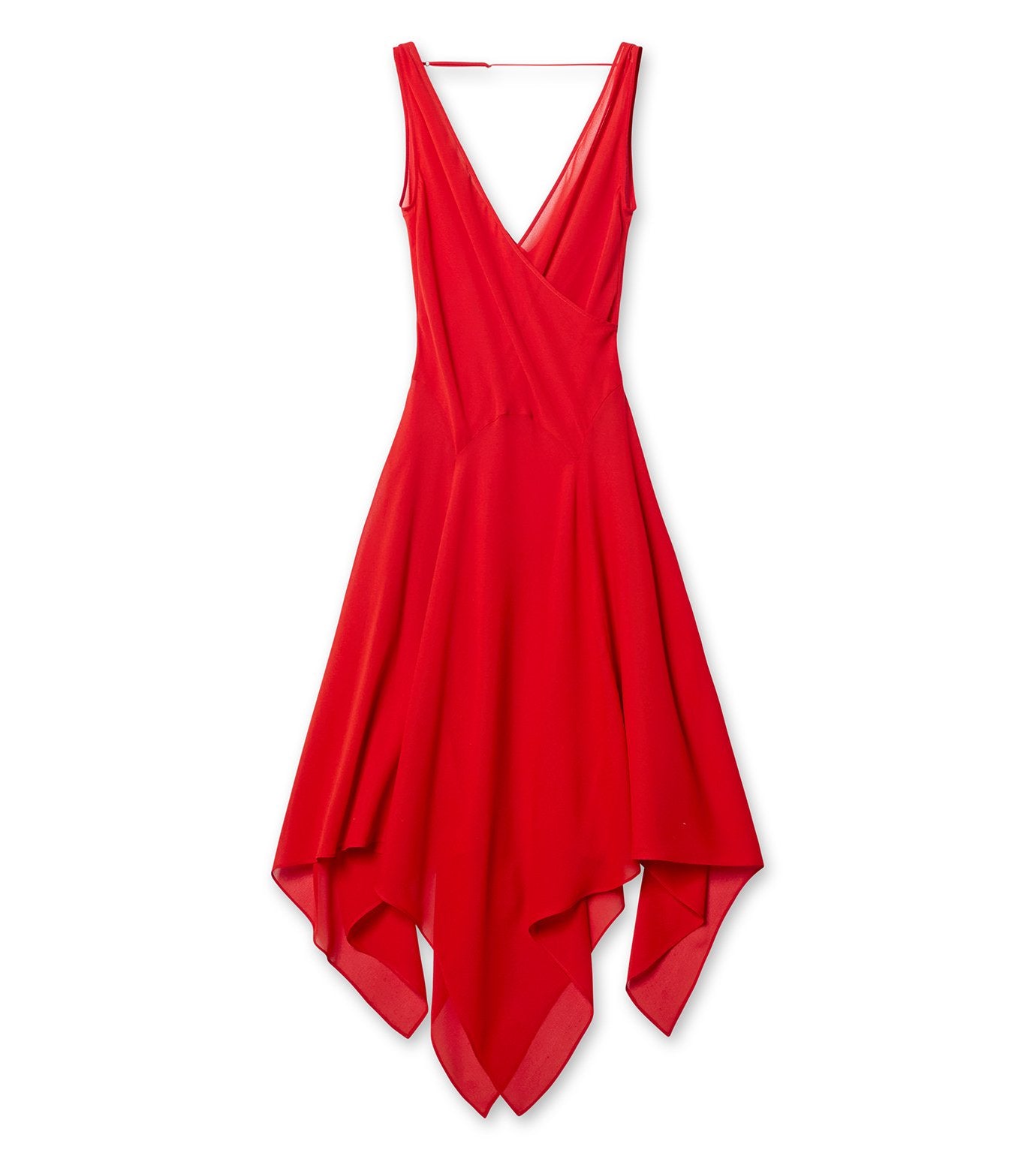 Draped Sleeveless Dress