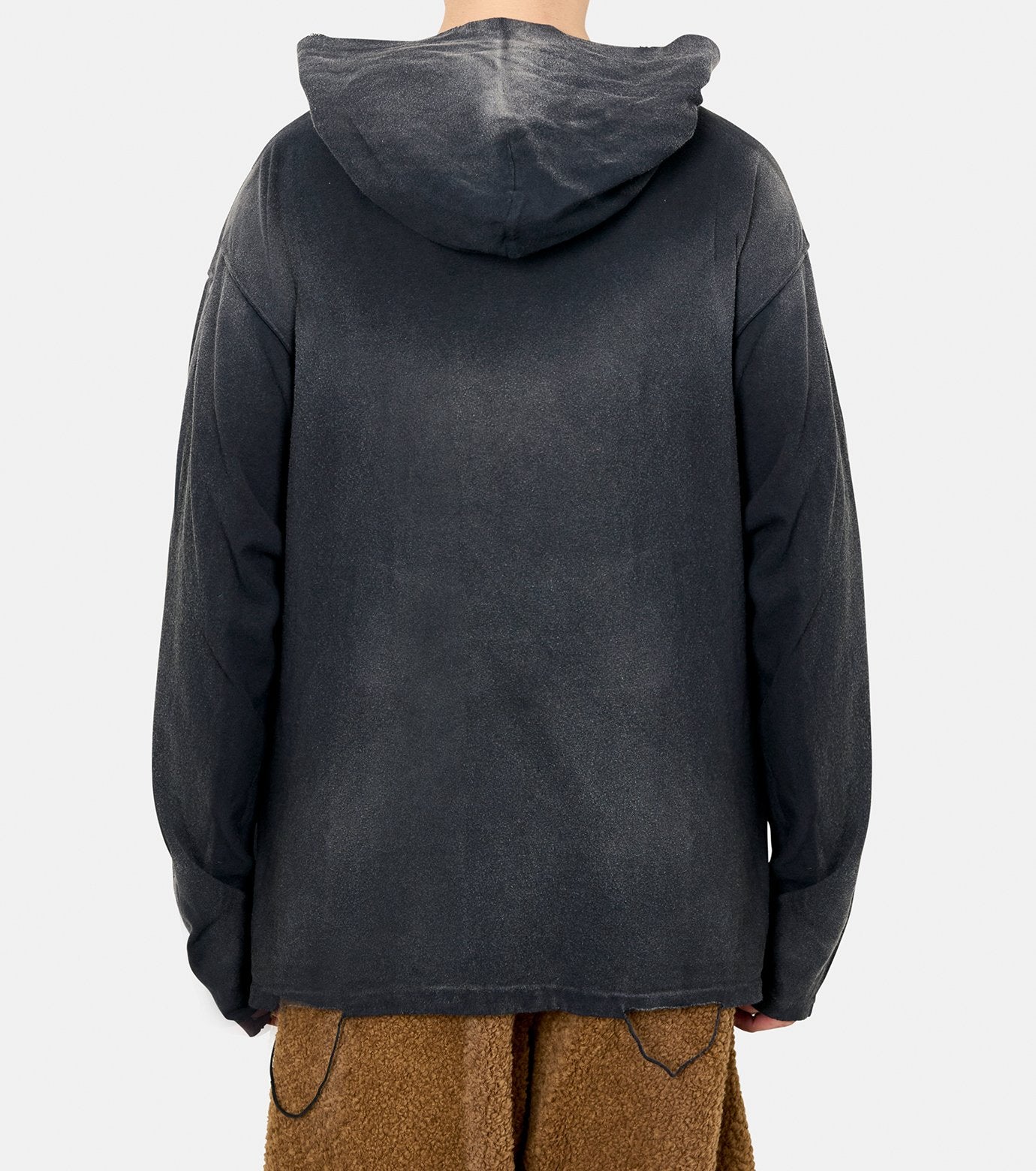 Distressed Lightweight Hoodie