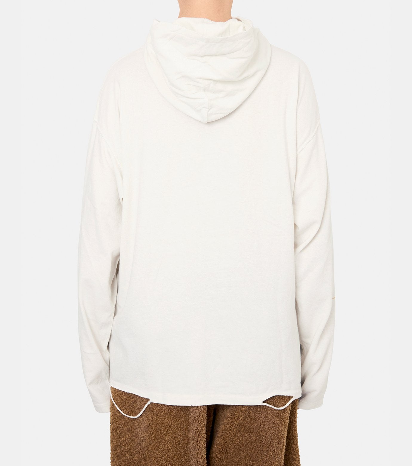 Distressed Lightweight Hoodie