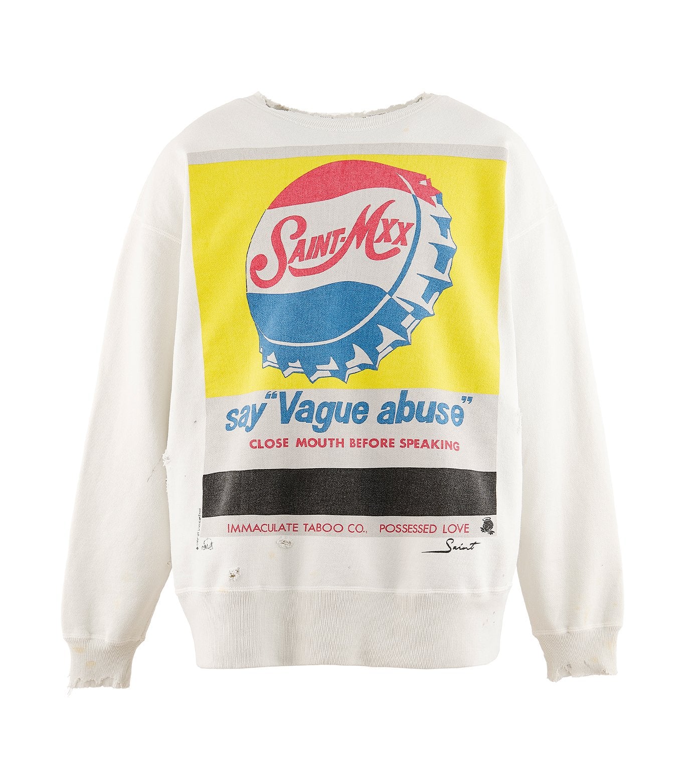 CRW NECK SWT/VAGUE ABUSE