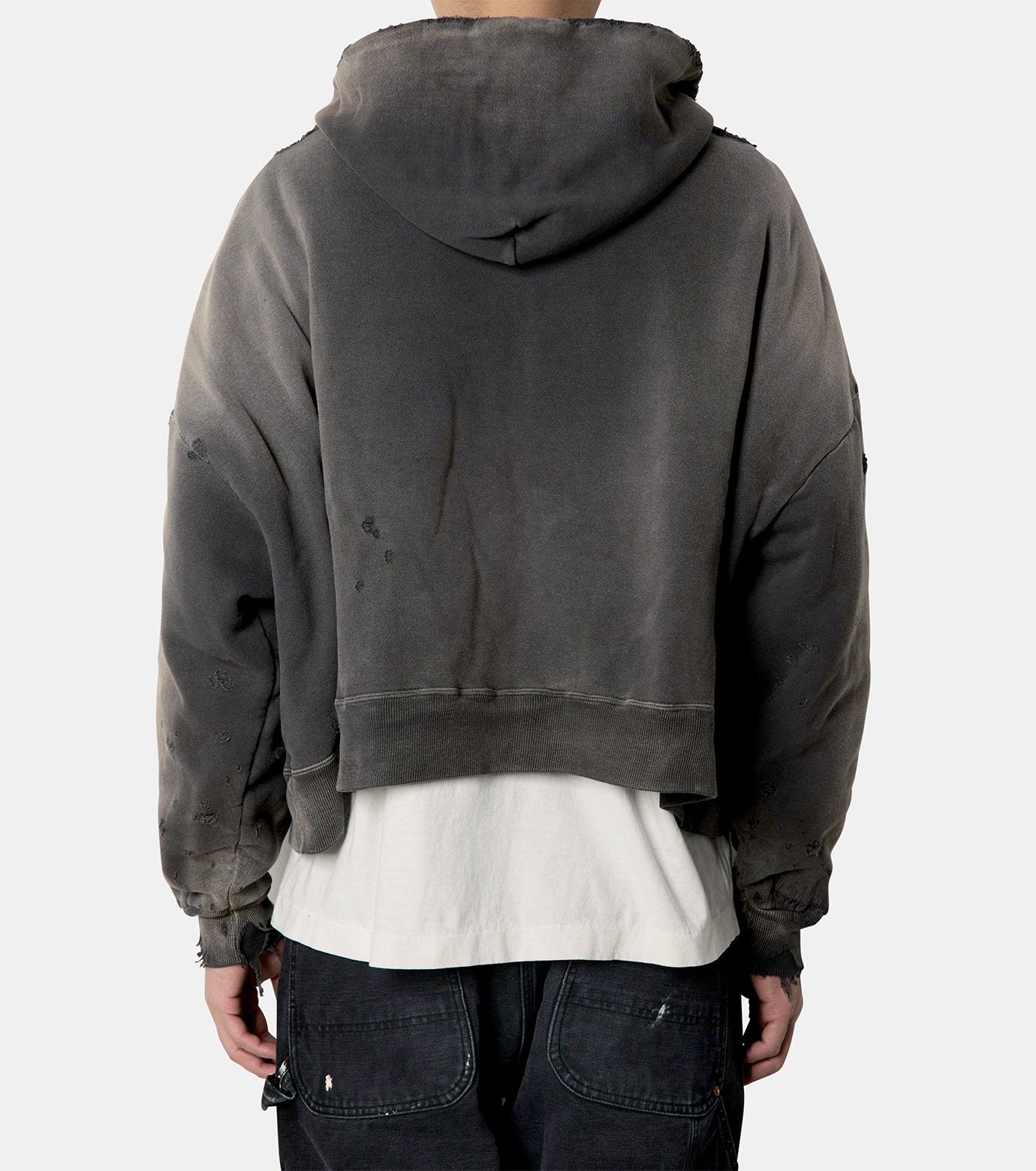 ZIP UP HOODIE DOUBLE FACE