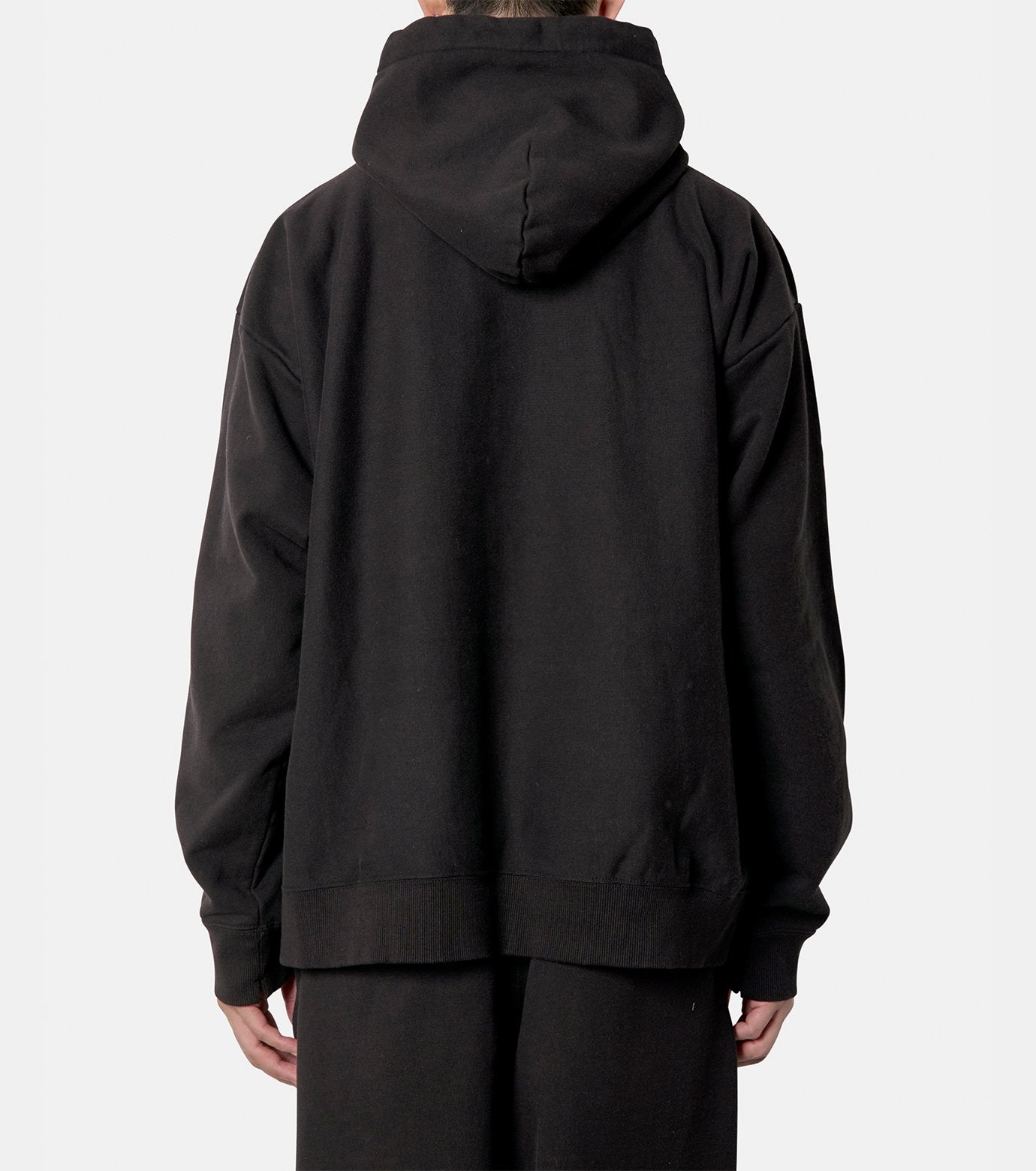 FRENCH TERRY HOODED PULLOVER