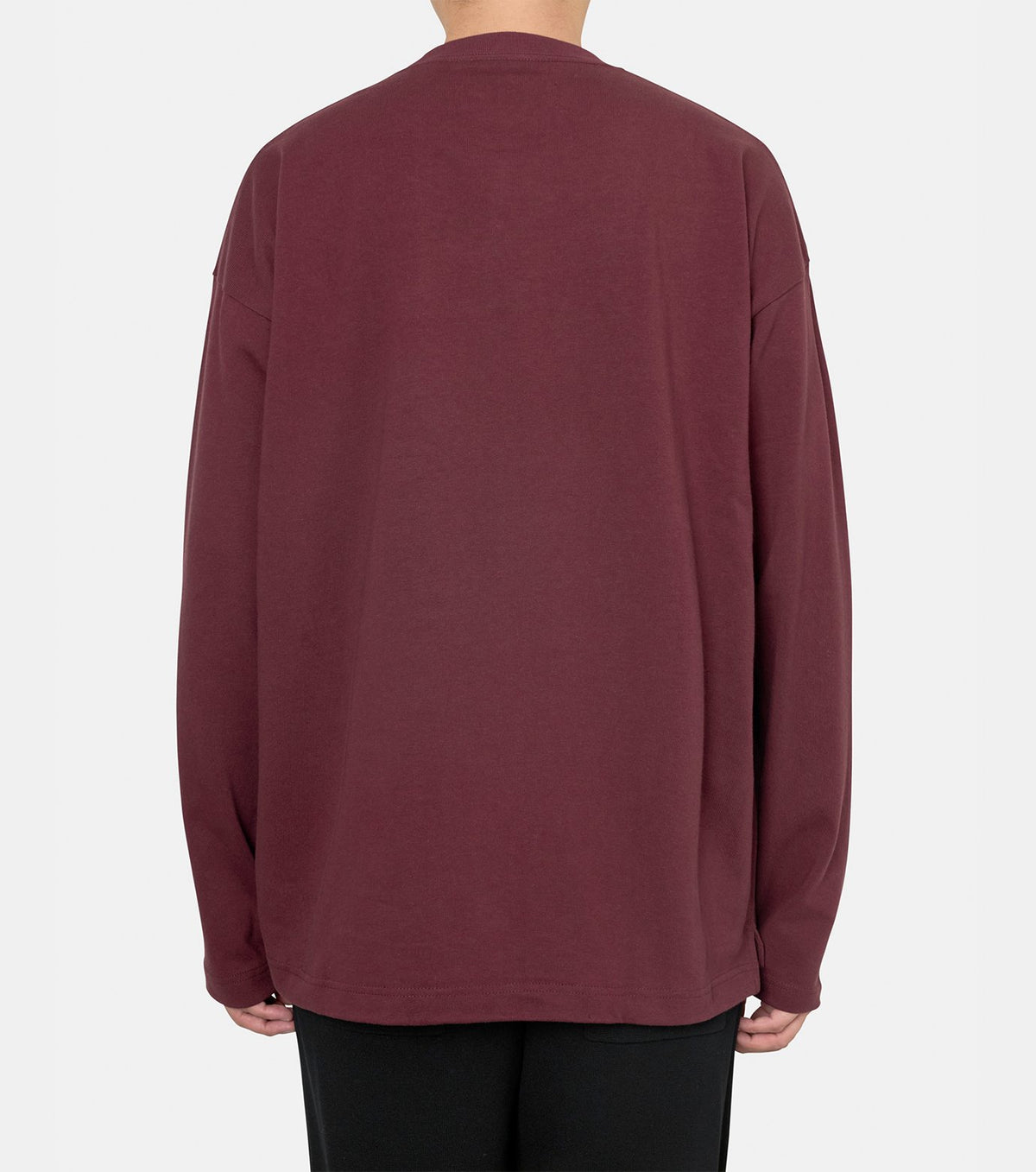 HEAVY WEIGHT JERSEY POCKET LS TEE