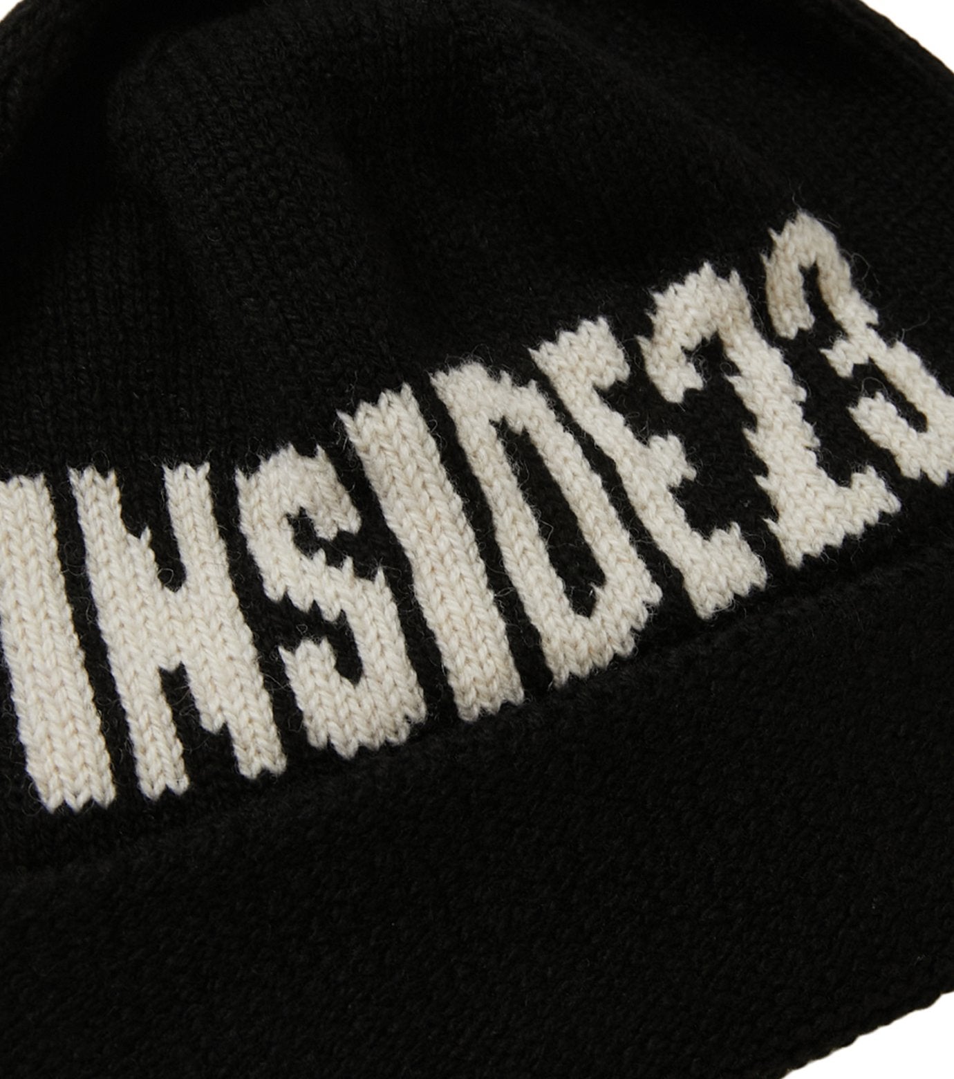 Jacquard Wool Knit Cap