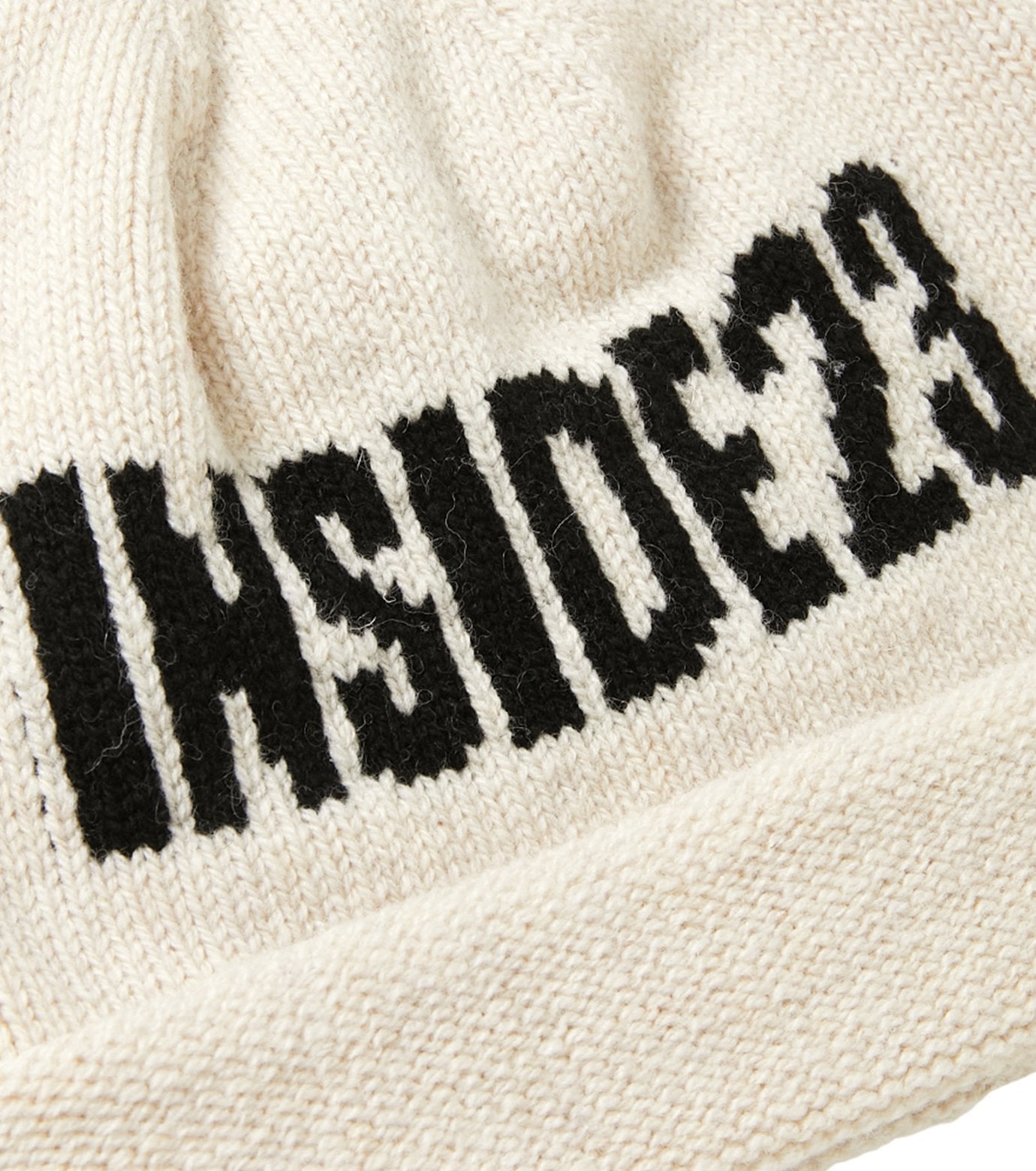 Jacquard Wool Knit Cap