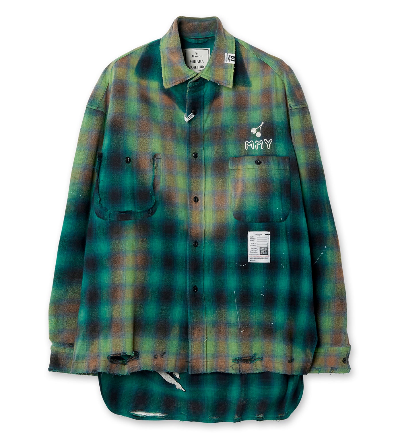 VINTAGE LIKE CHECK L/S SHIRTS