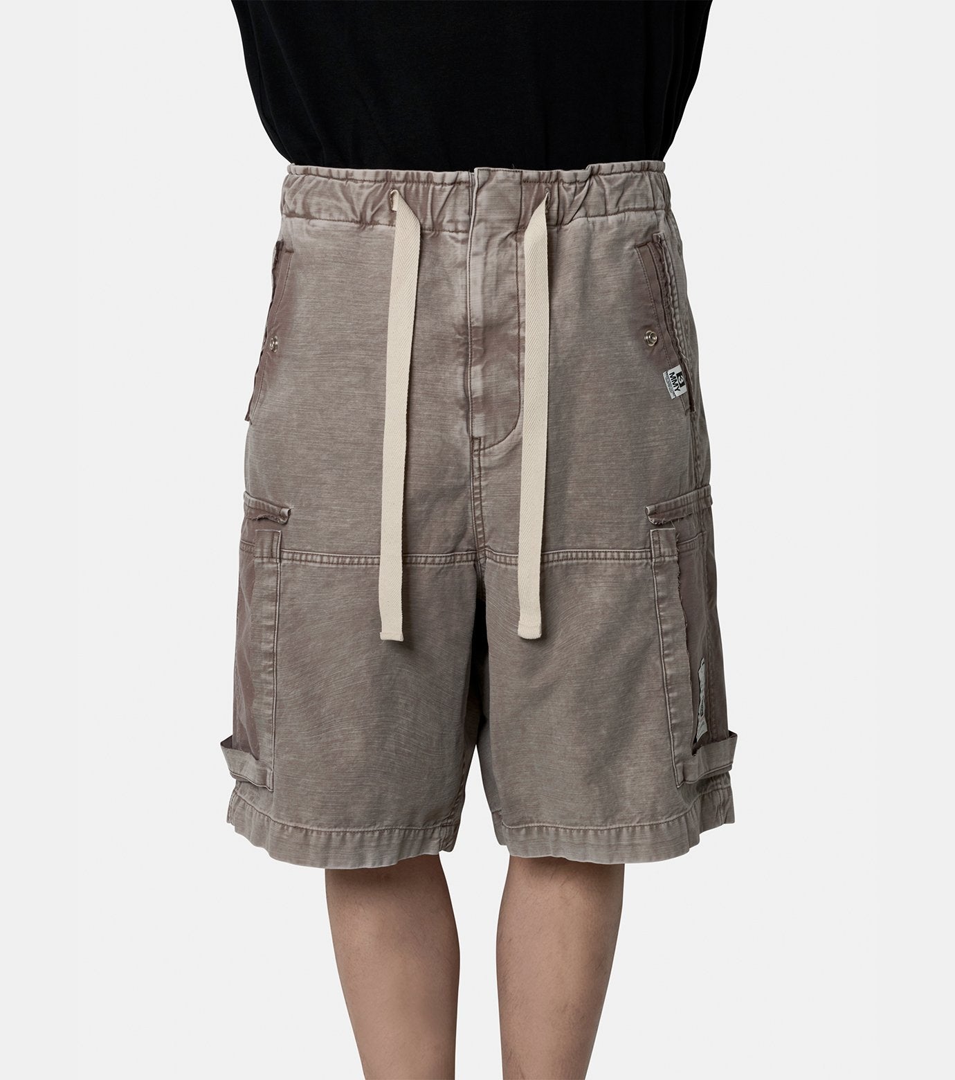 DAMAGED CARGO SHORT PANTS