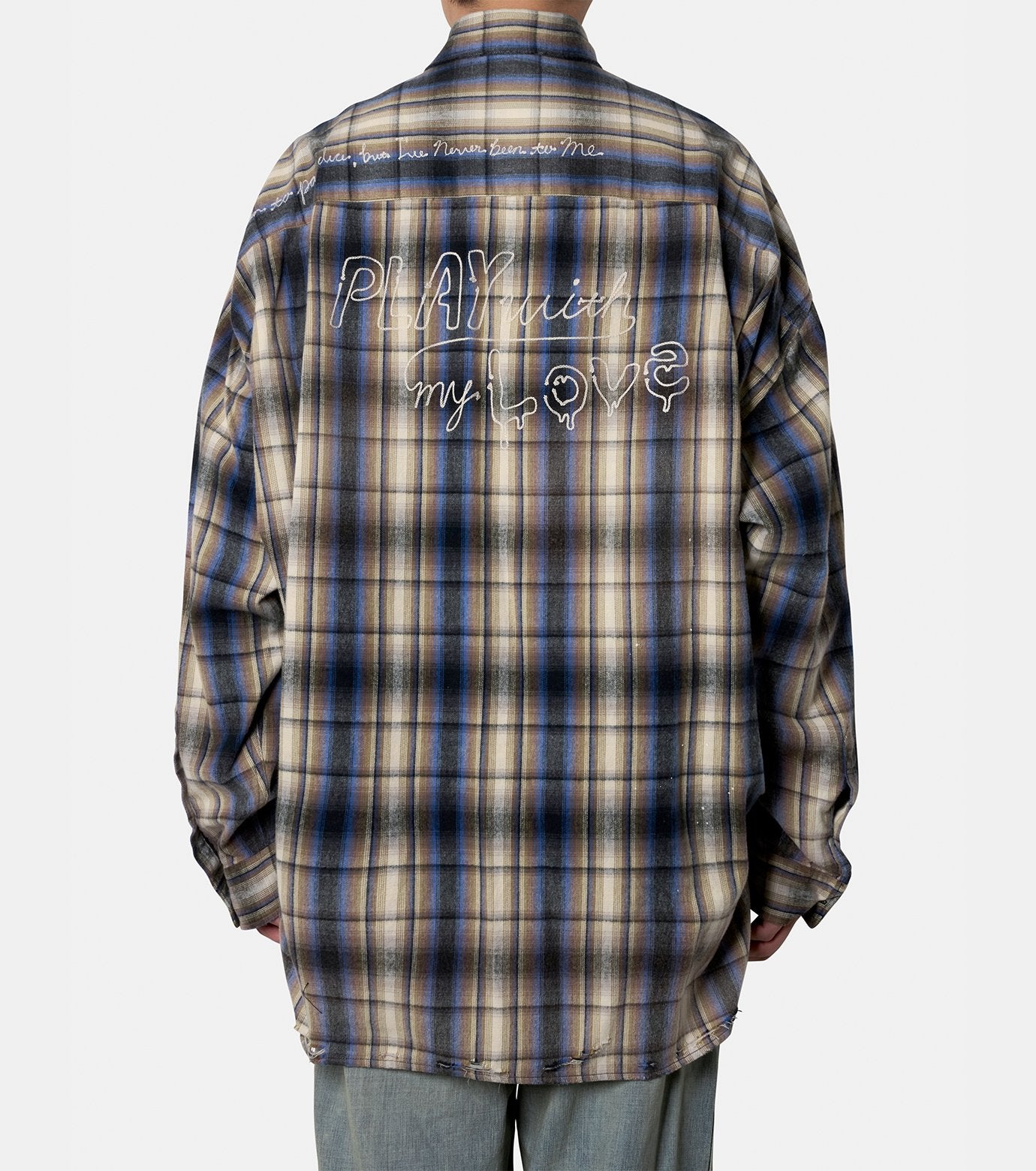 VINTAGE LIKE CHECK L/S SHIRTS