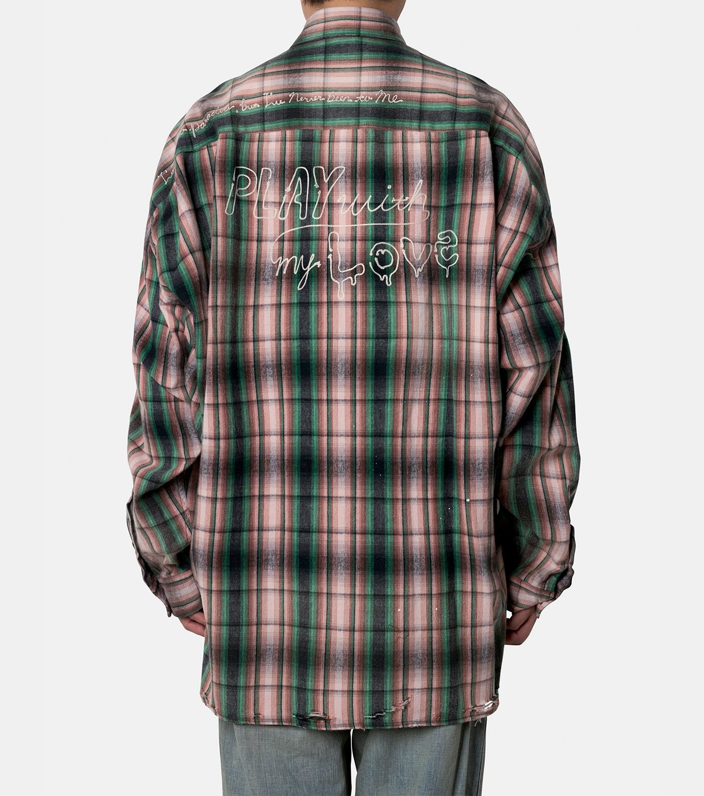 VINTAGE LIKE CHECK L/S SHIRTS