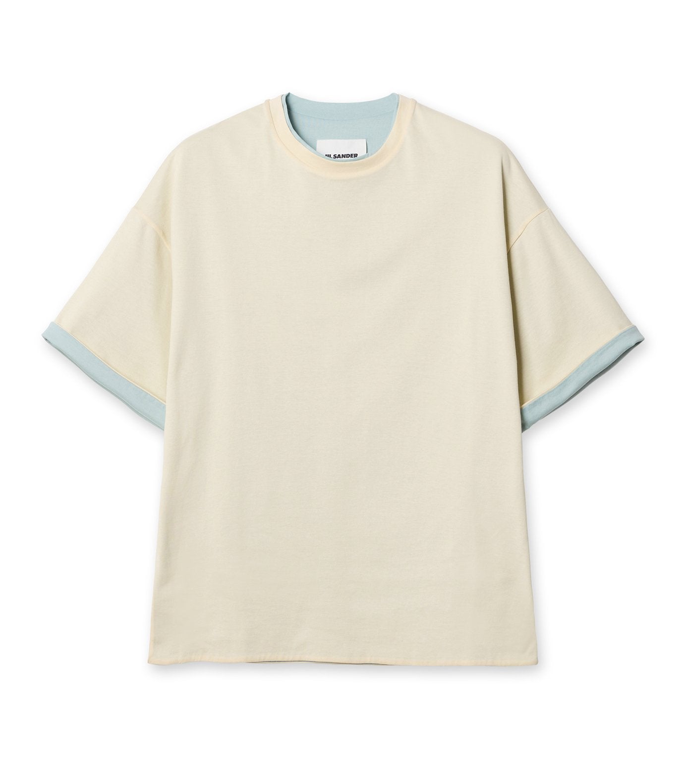 T-SHIRT CN SS DOUBLE LAYER