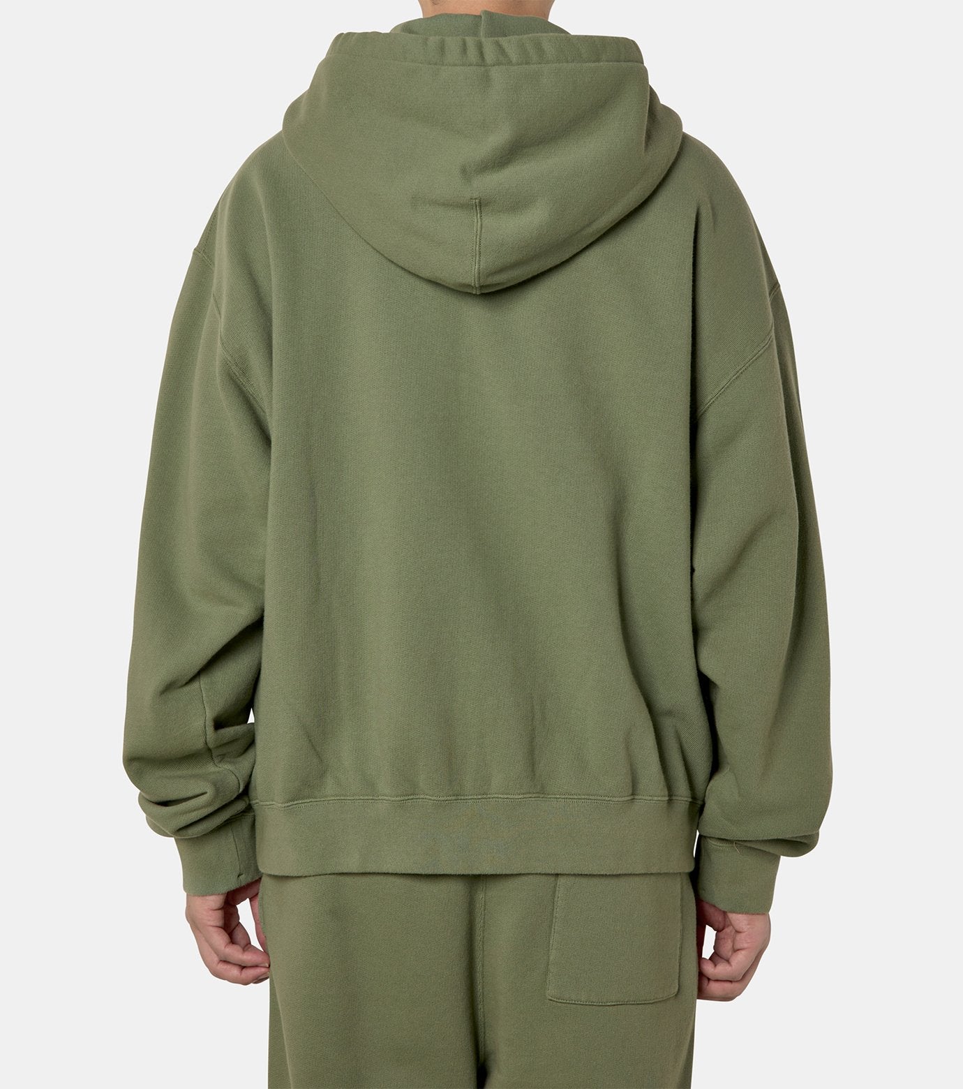 ZIPPED HOODIE EMB
