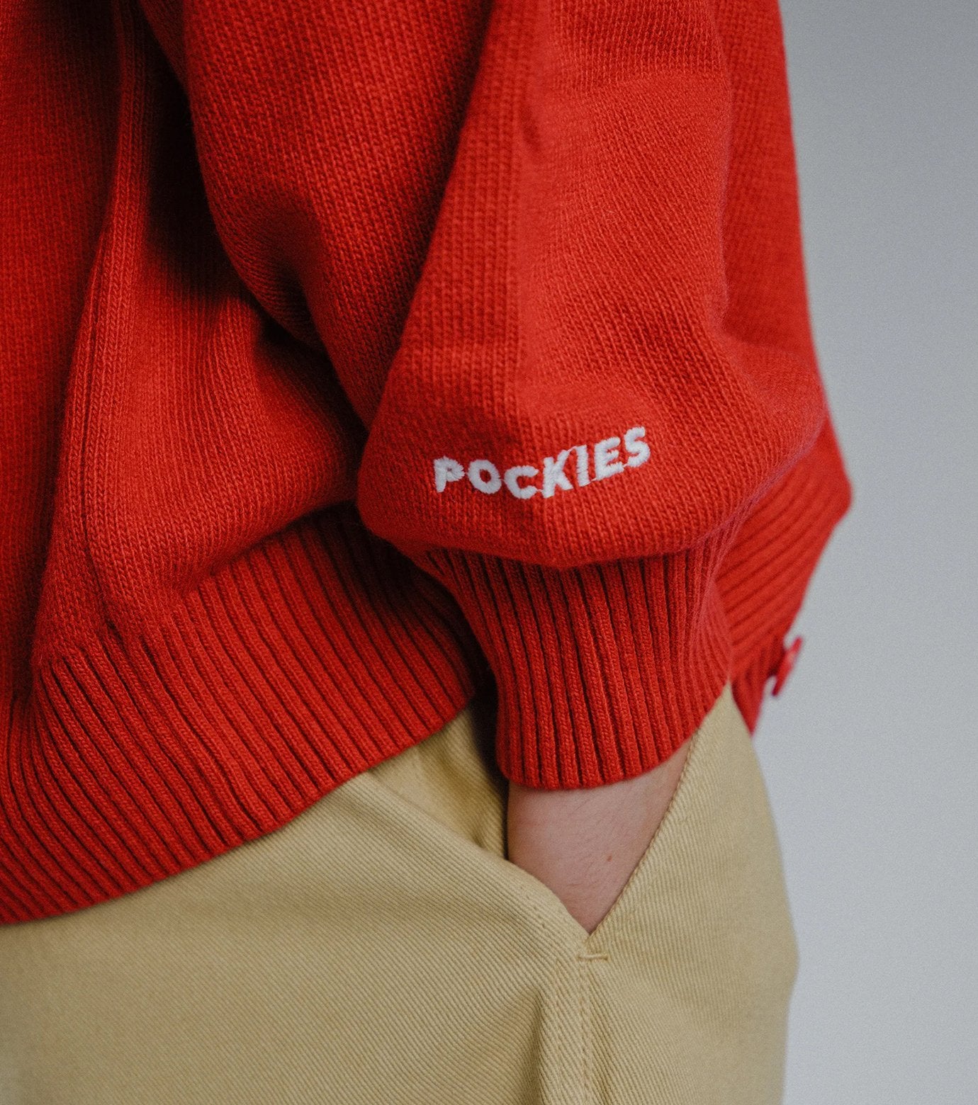 Broke Cardigan - Red