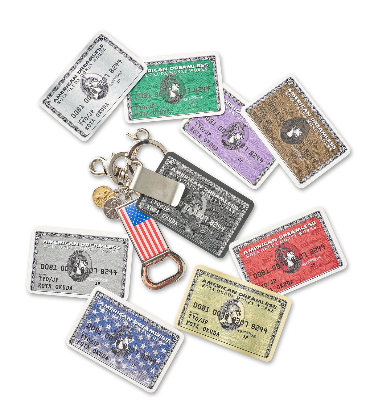 Money Clip Keyring