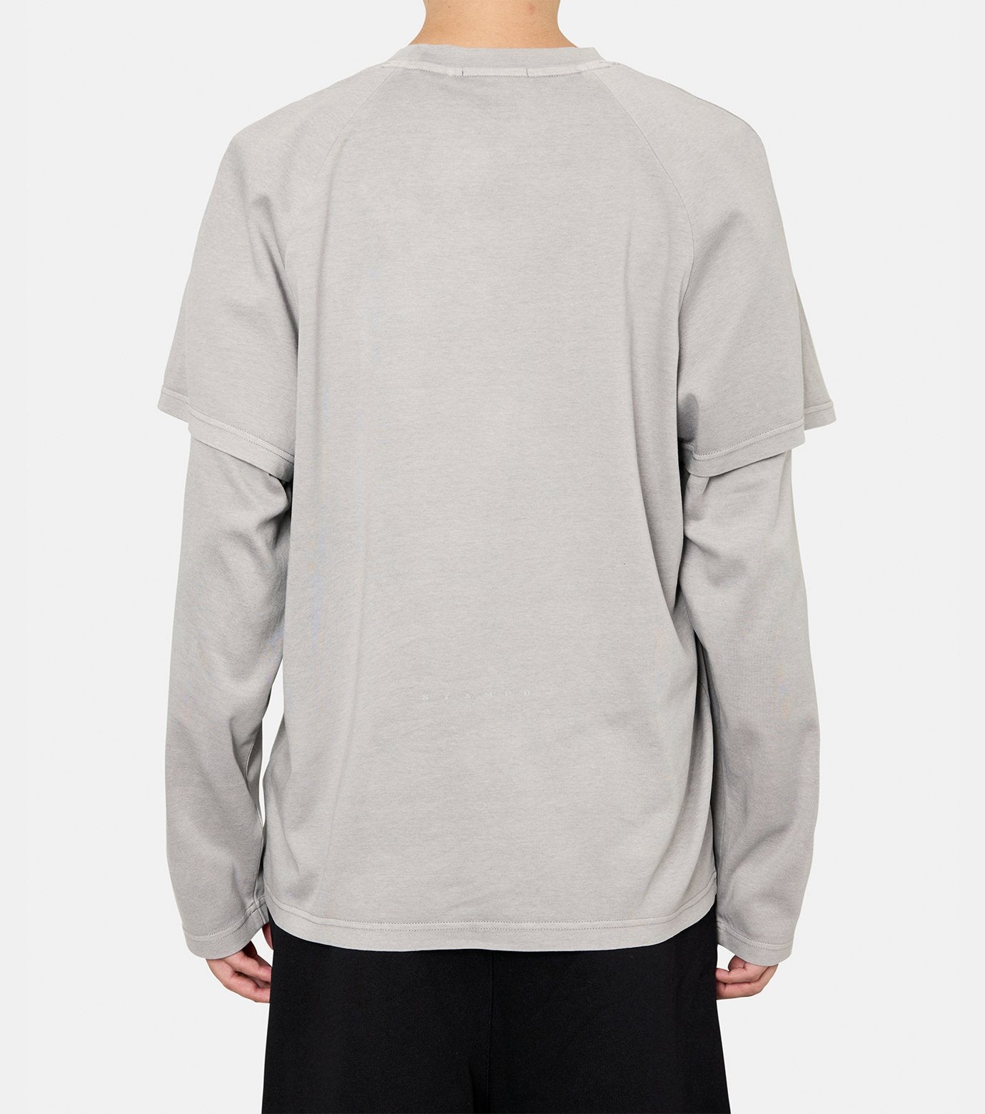 Double Layer LS Relaxed Tee-Vintage