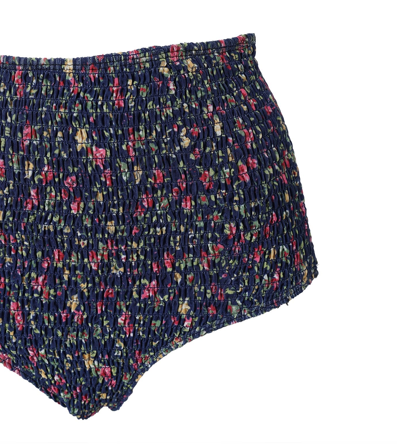 Shirring Flower High Bottom