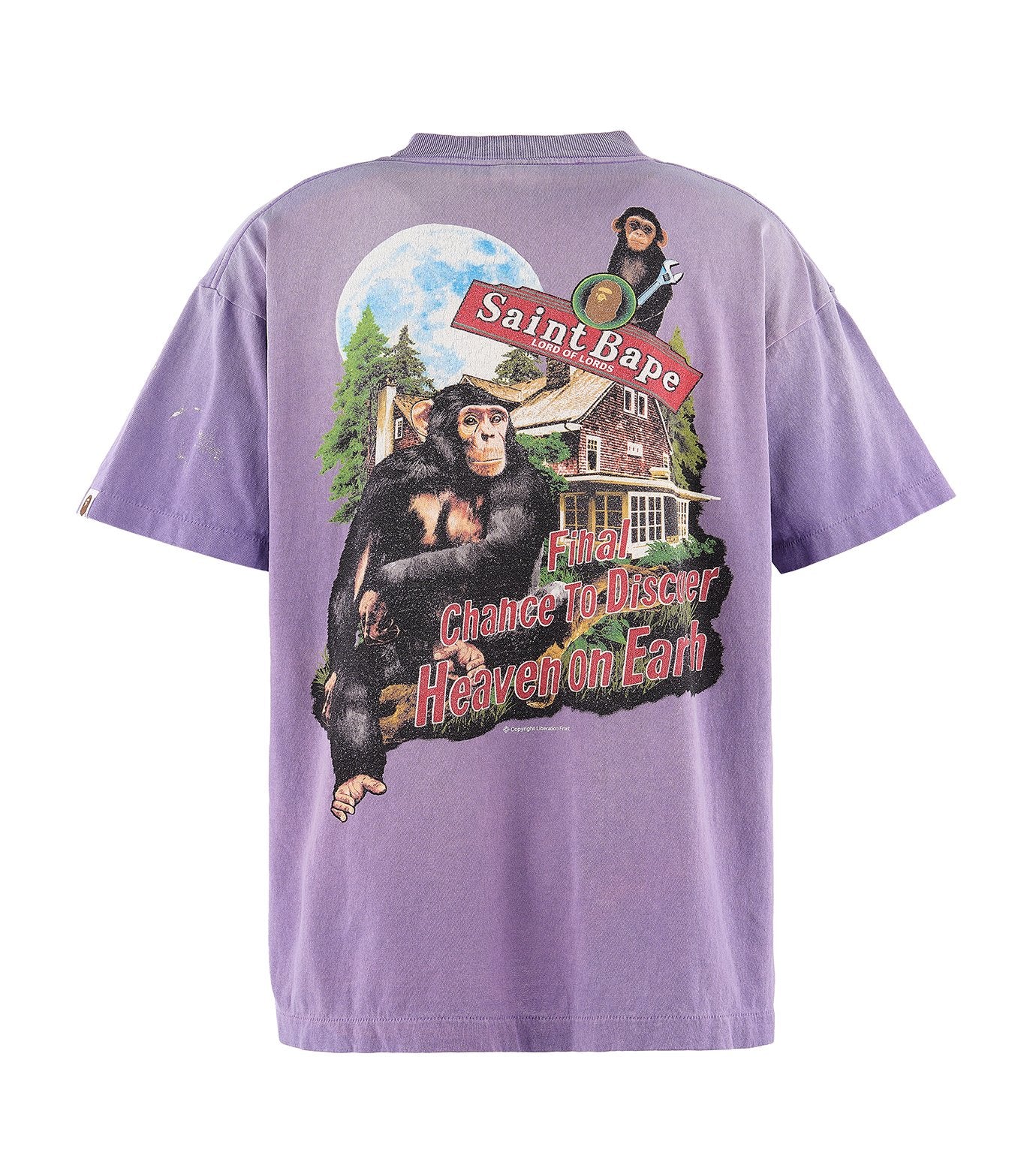 BAPE_SS T-SHIRT/HOUSE