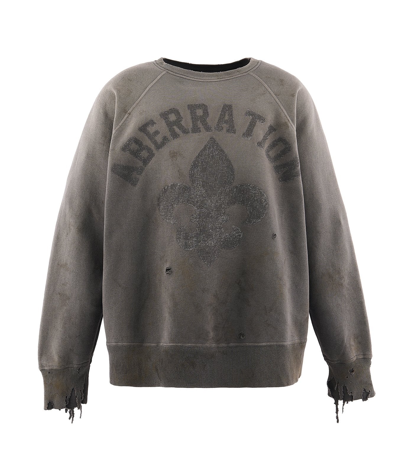 CREW NECK SWEAT/ABBERATION