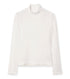 Sheer Knit Highneck Top