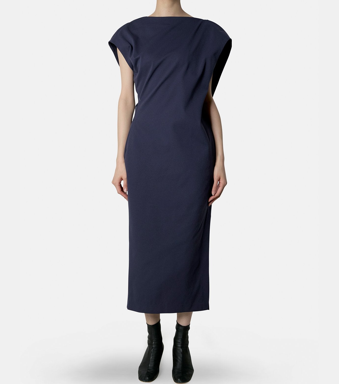 Asymmetric Form Dress