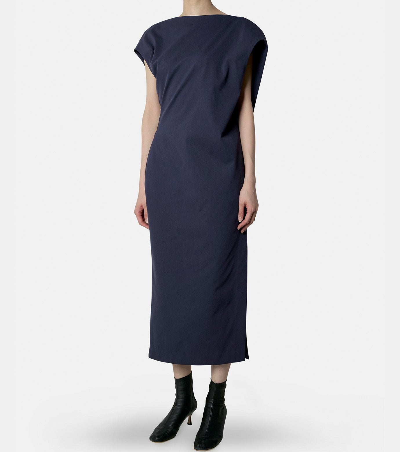 Asymmetric Form Dress