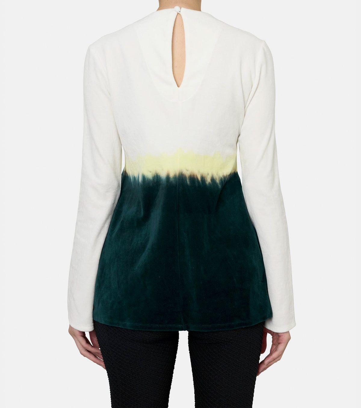 Gradiation Shibori Dyed Top
