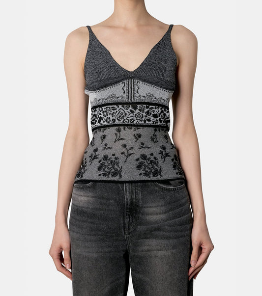 Flower Knit Camisole