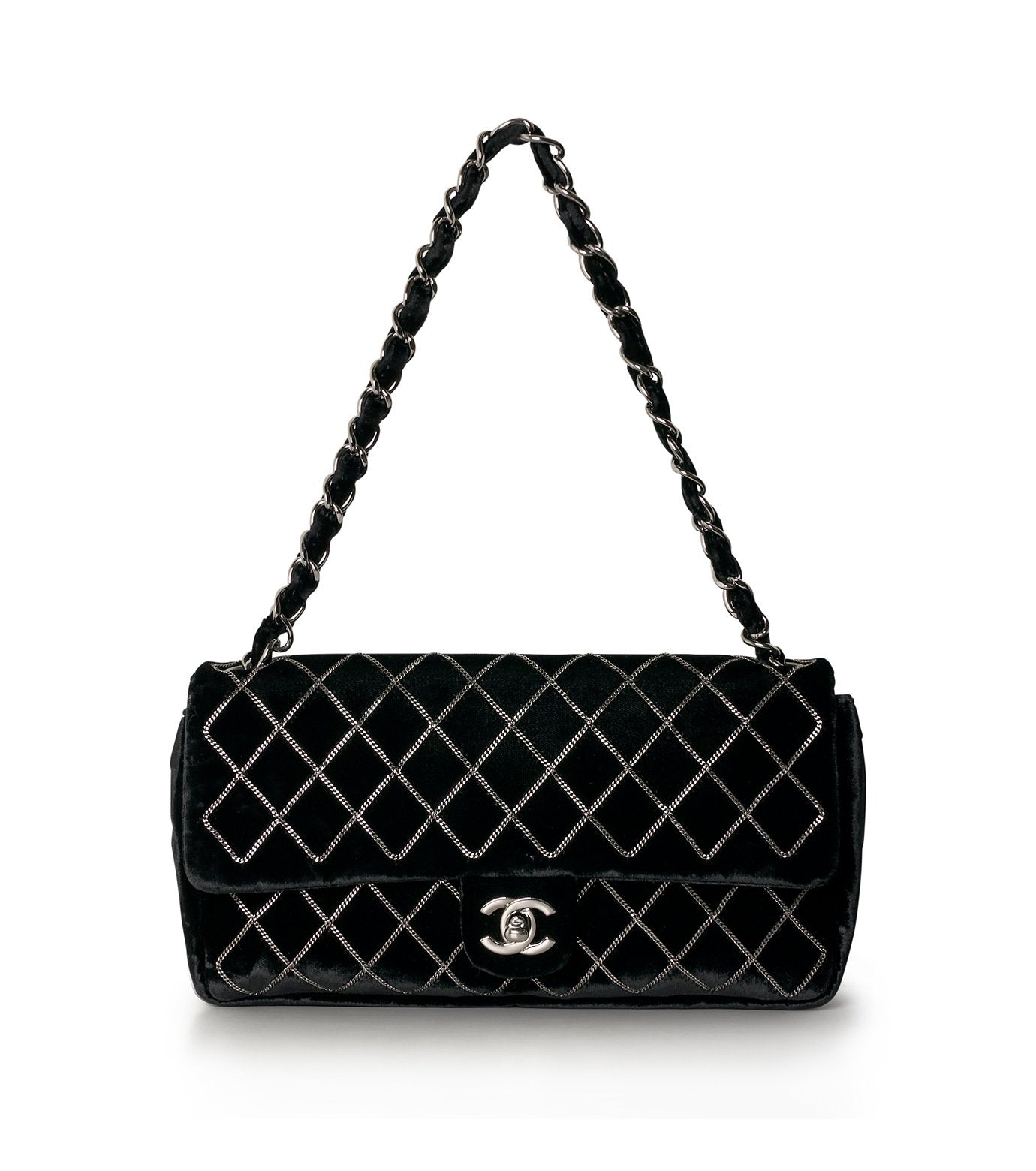 CHANEL Matelasse24 velour 6622