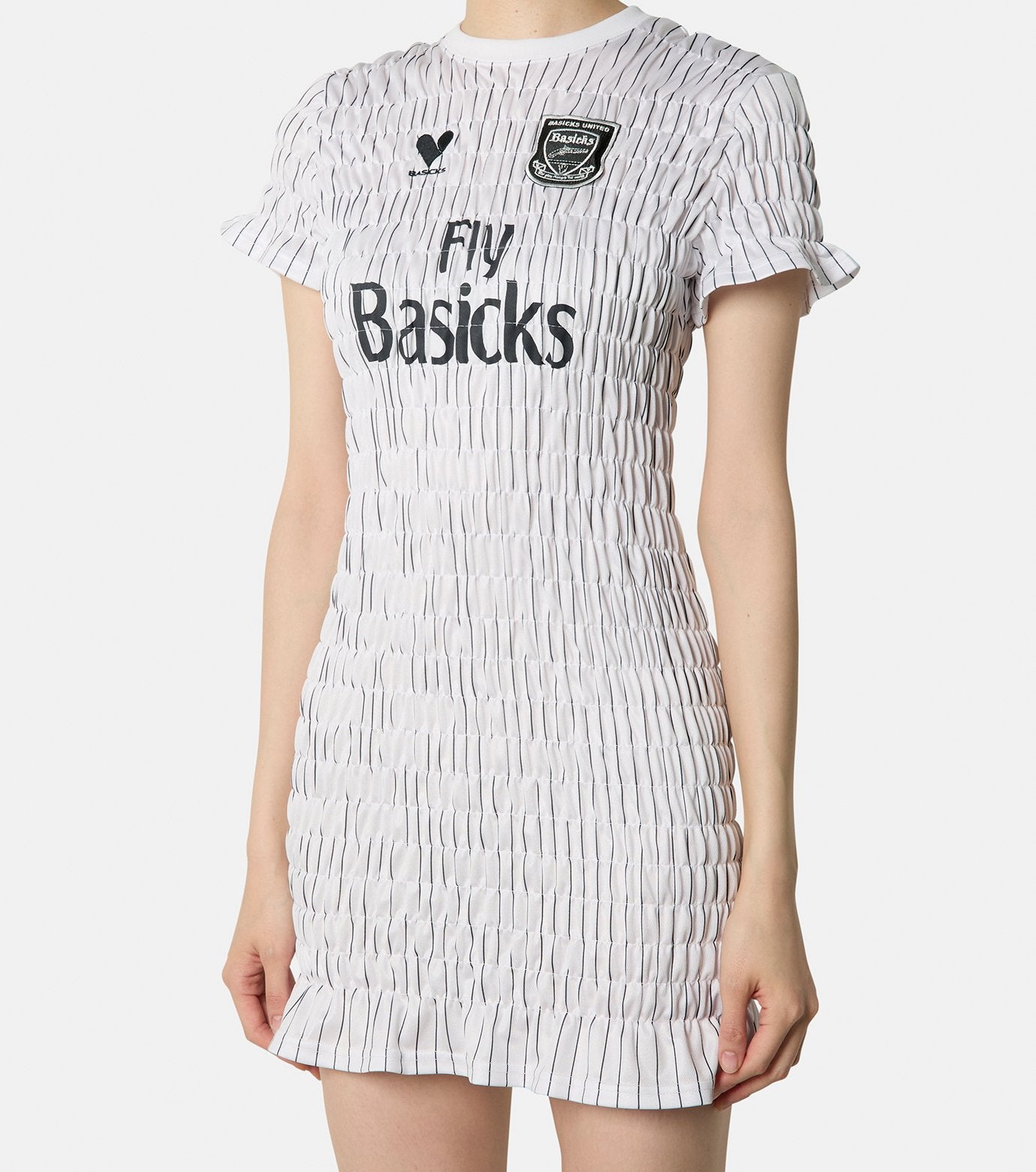 Shirring Football Dress