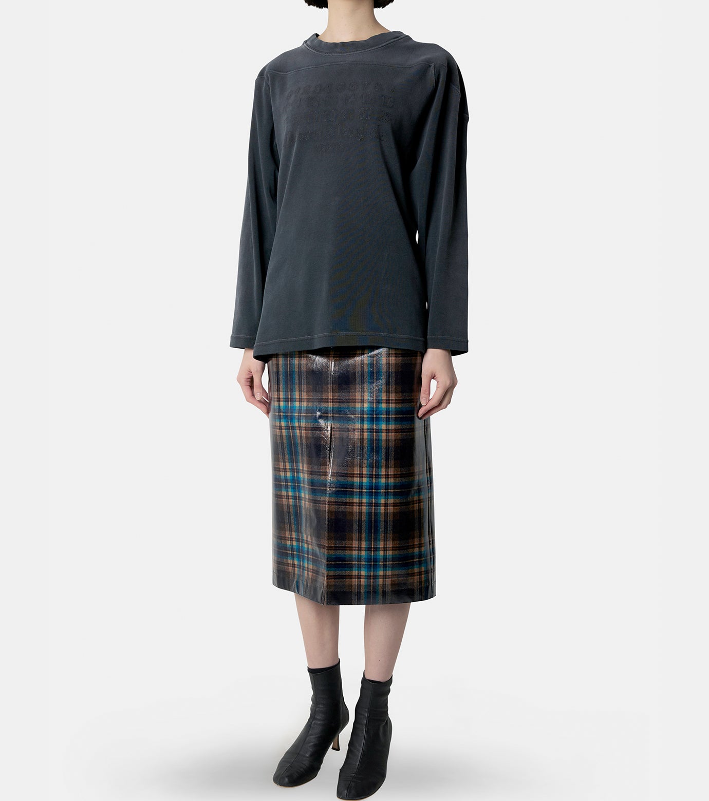 Rib Cotton Sweatshirt