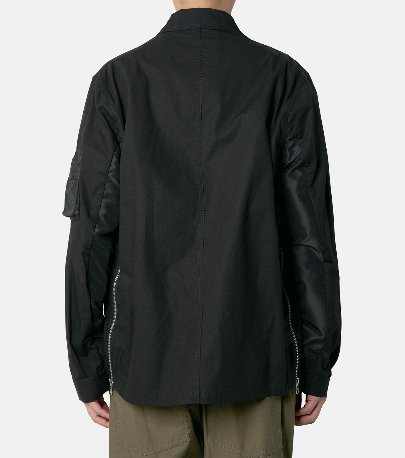 Cotton Nylon Oxford Jacket