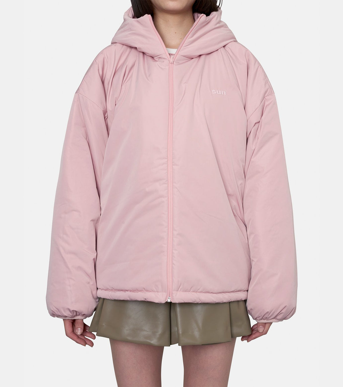 Cherry Reversible Puffer
