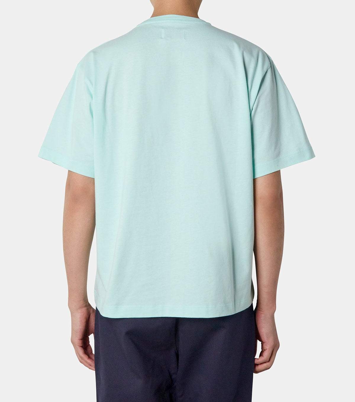 LETTERS TEE AQUA