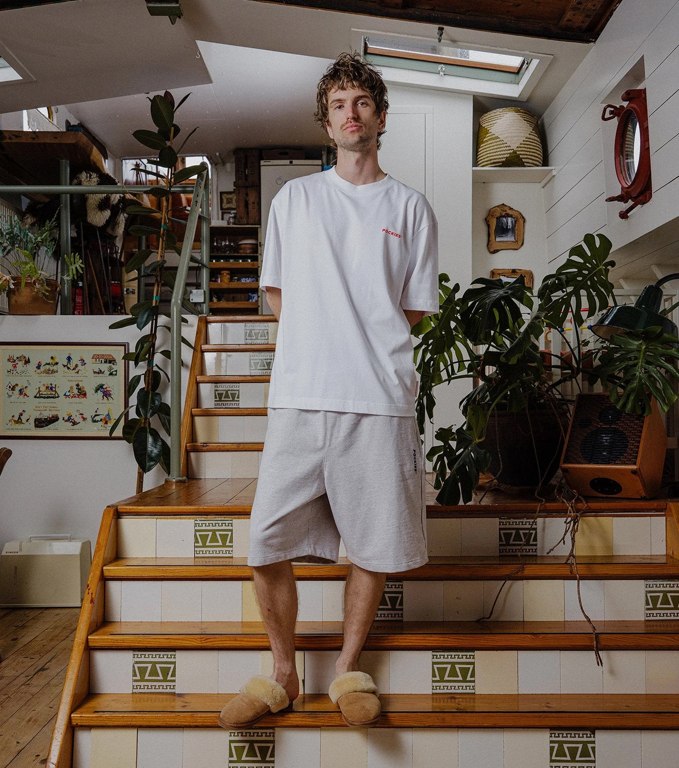 11 a.m. Club Pillow Tee - White