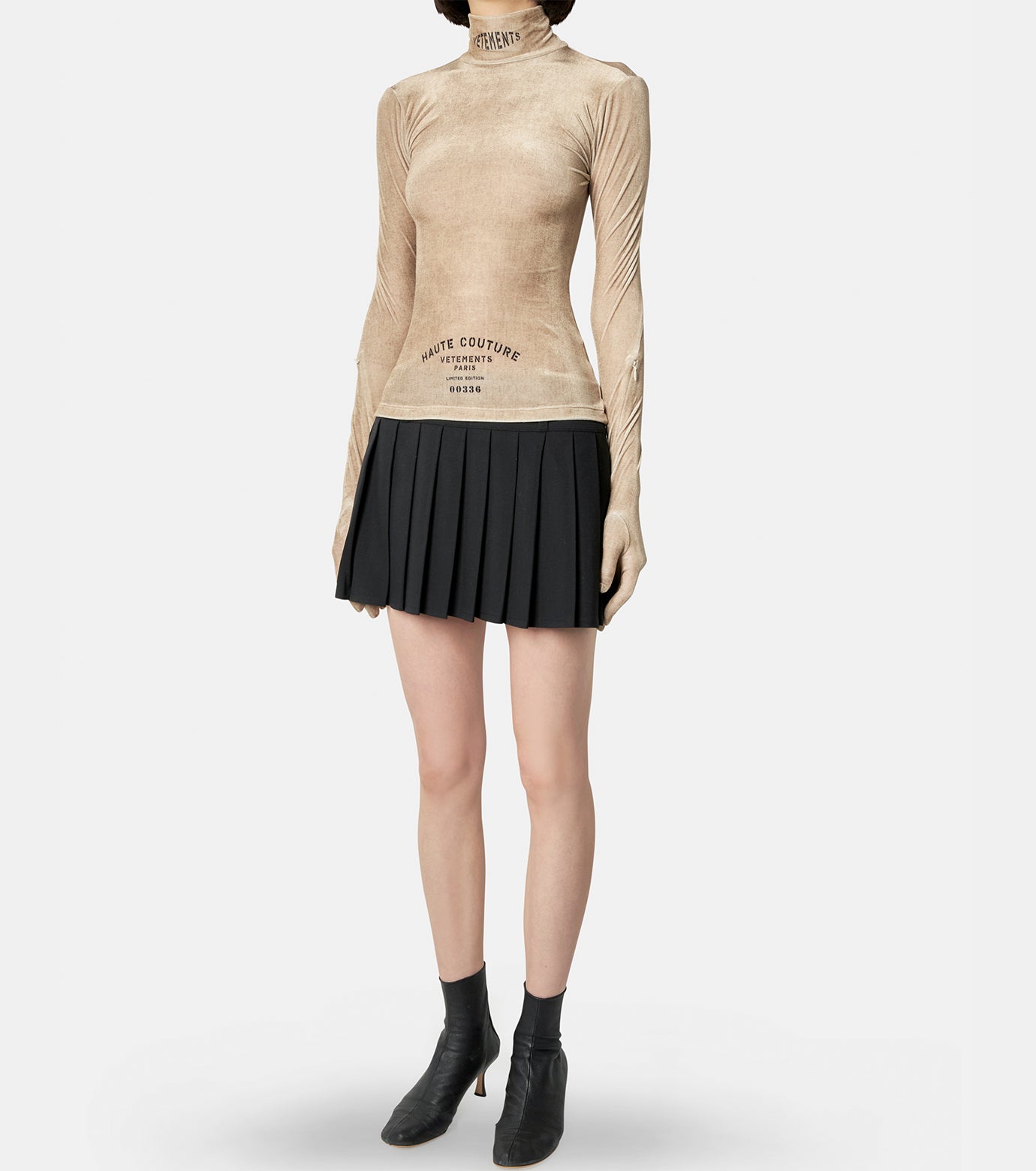 Couture Styling Top w/Gloves