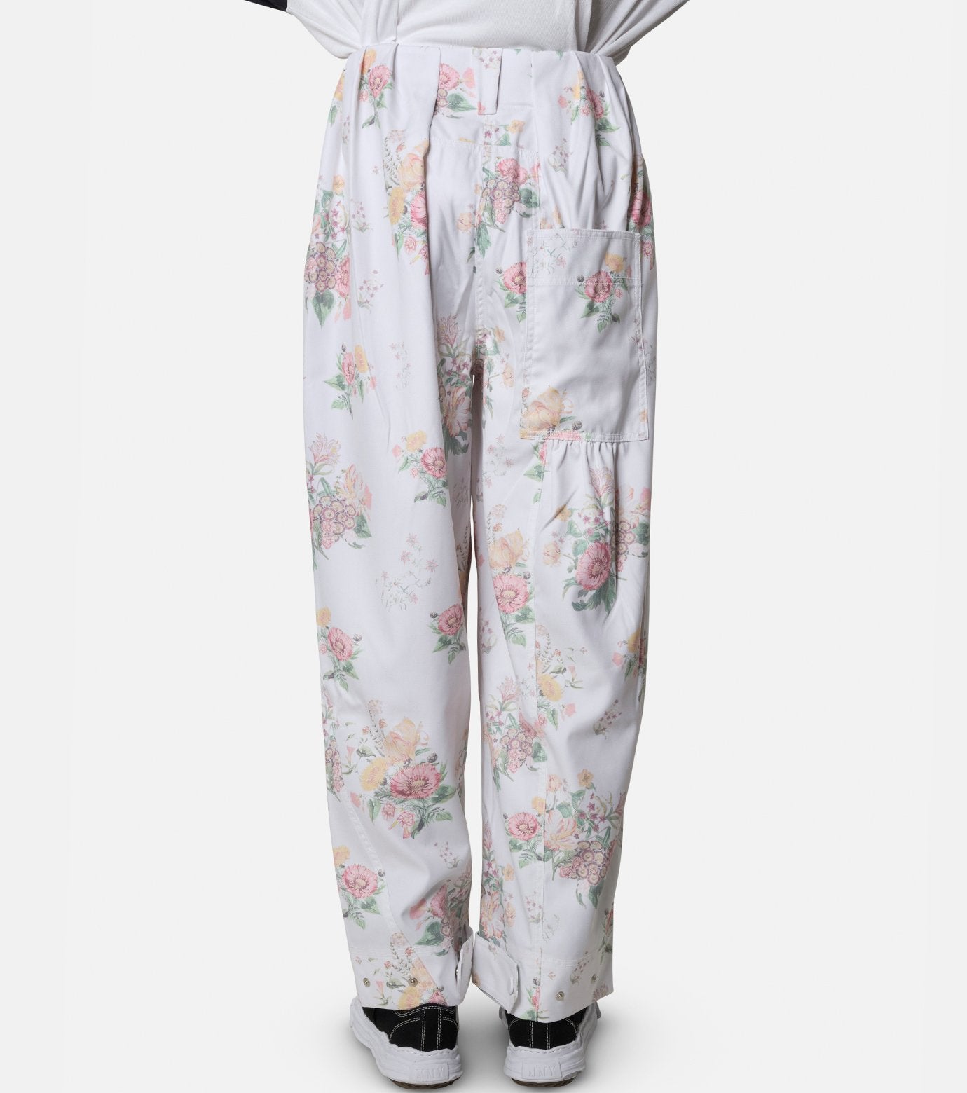 Floral Full Gather Pants