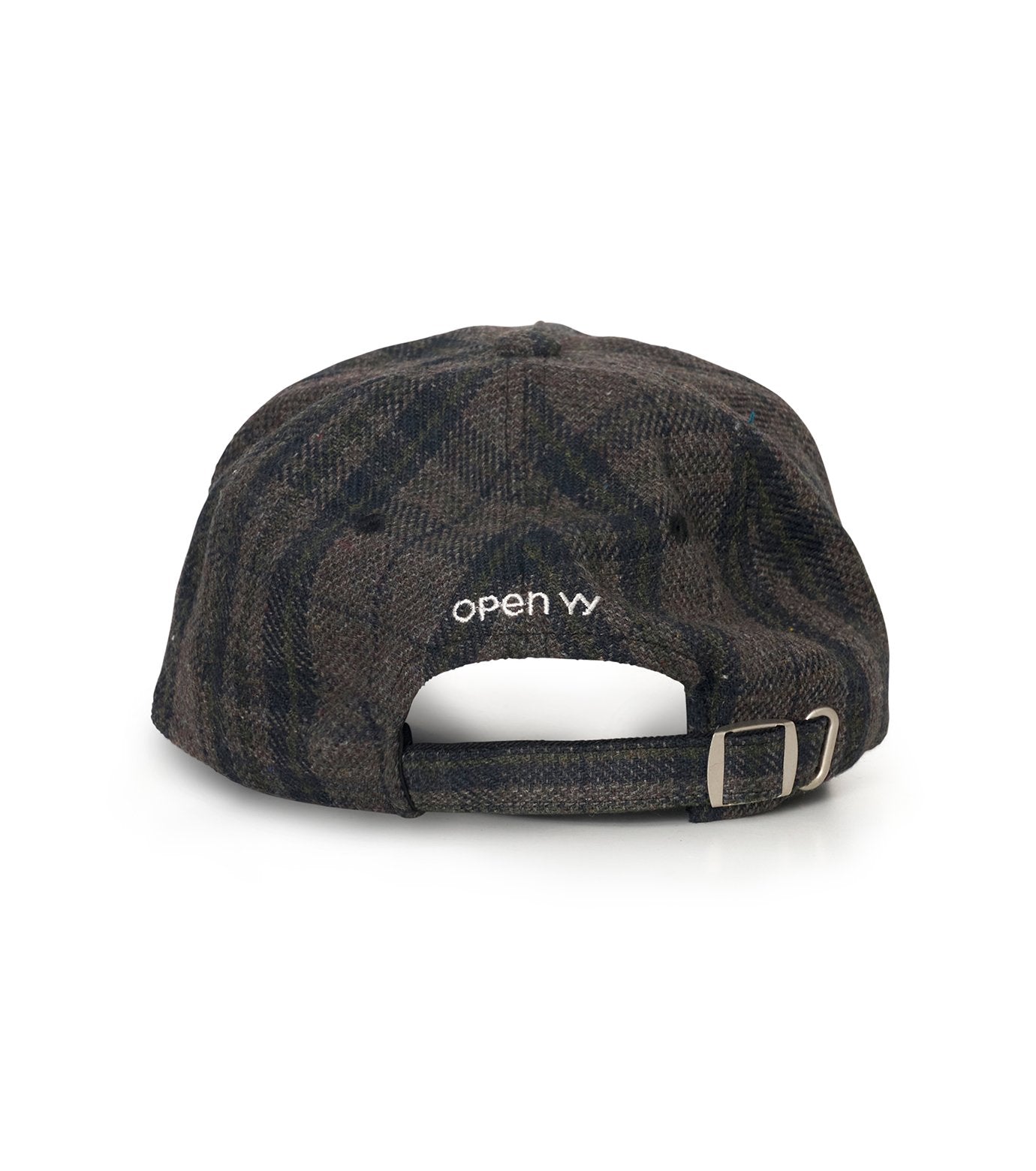 YY Checkered Heart Bone Ball Cap