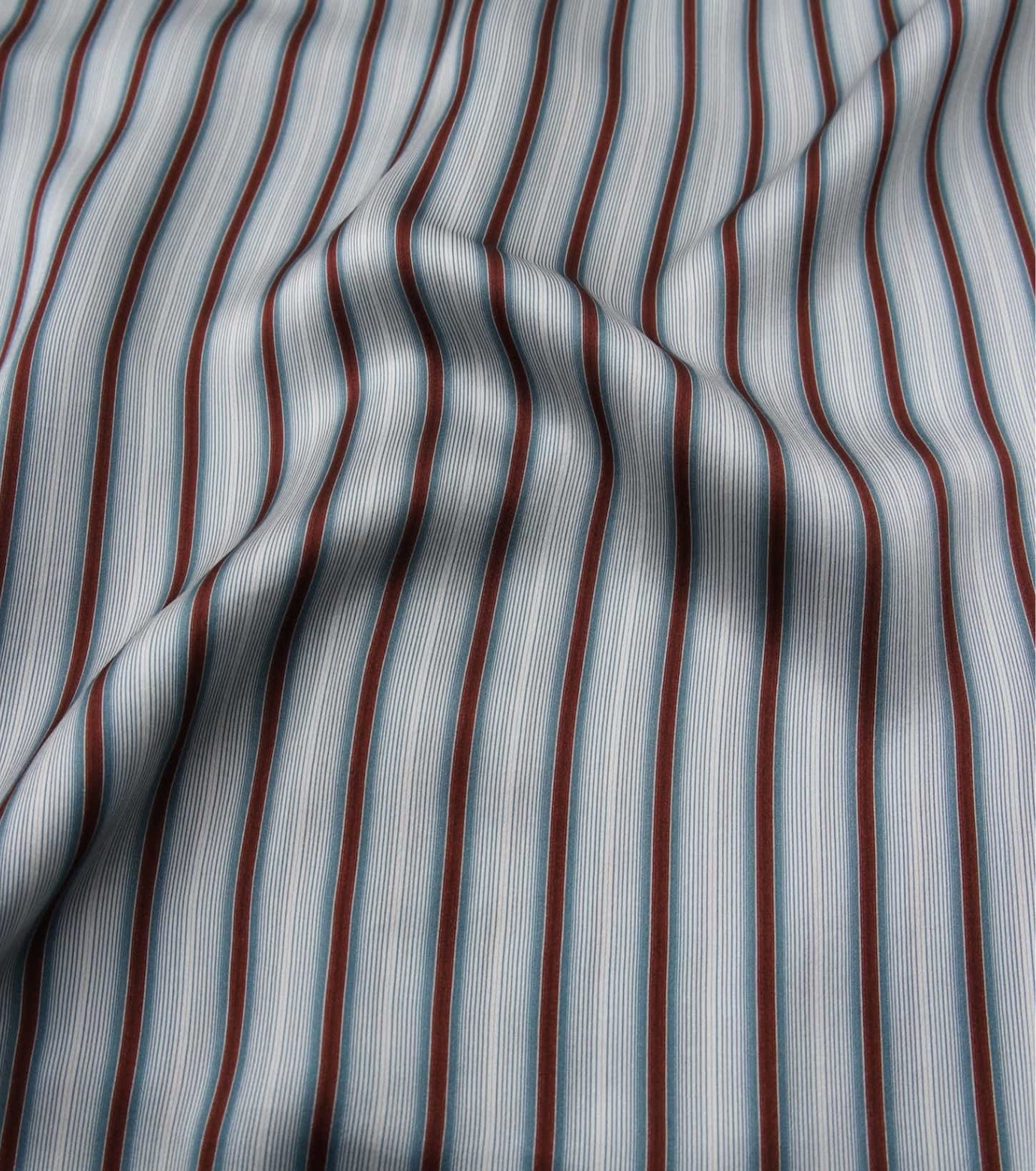 Striped Silk Pajamas Narrow