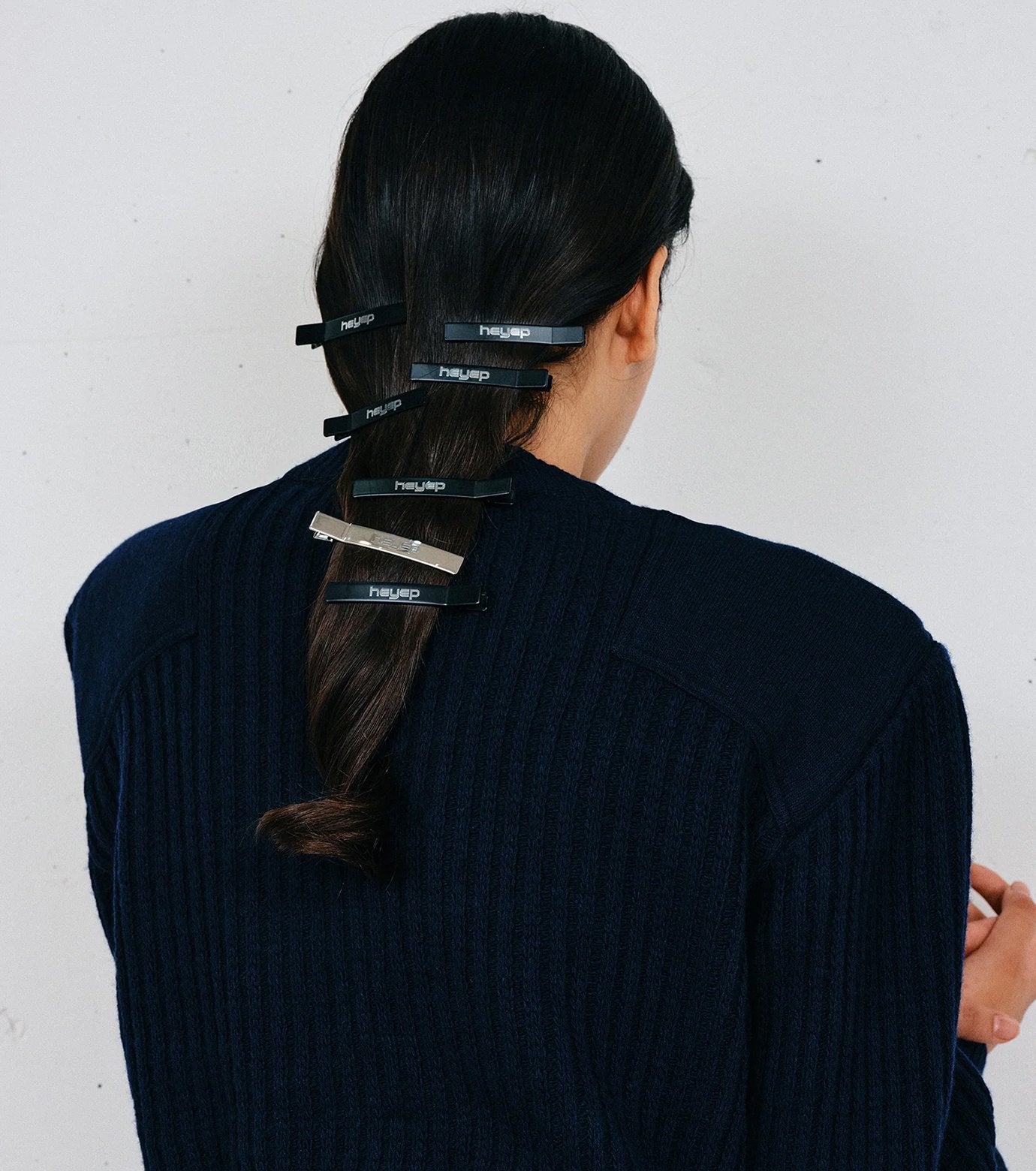 New Logo Hair Clips-4 Piece Set