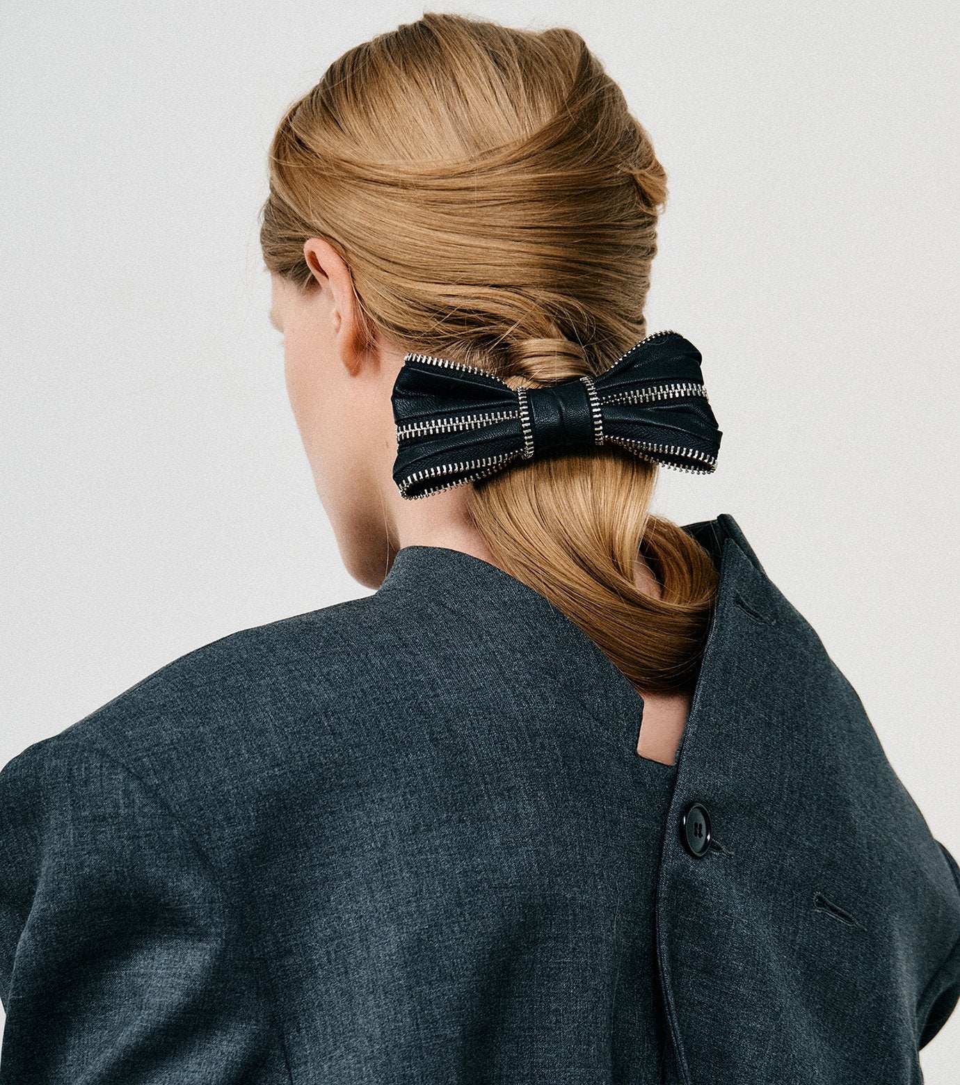 Zip Ribbon Barrette