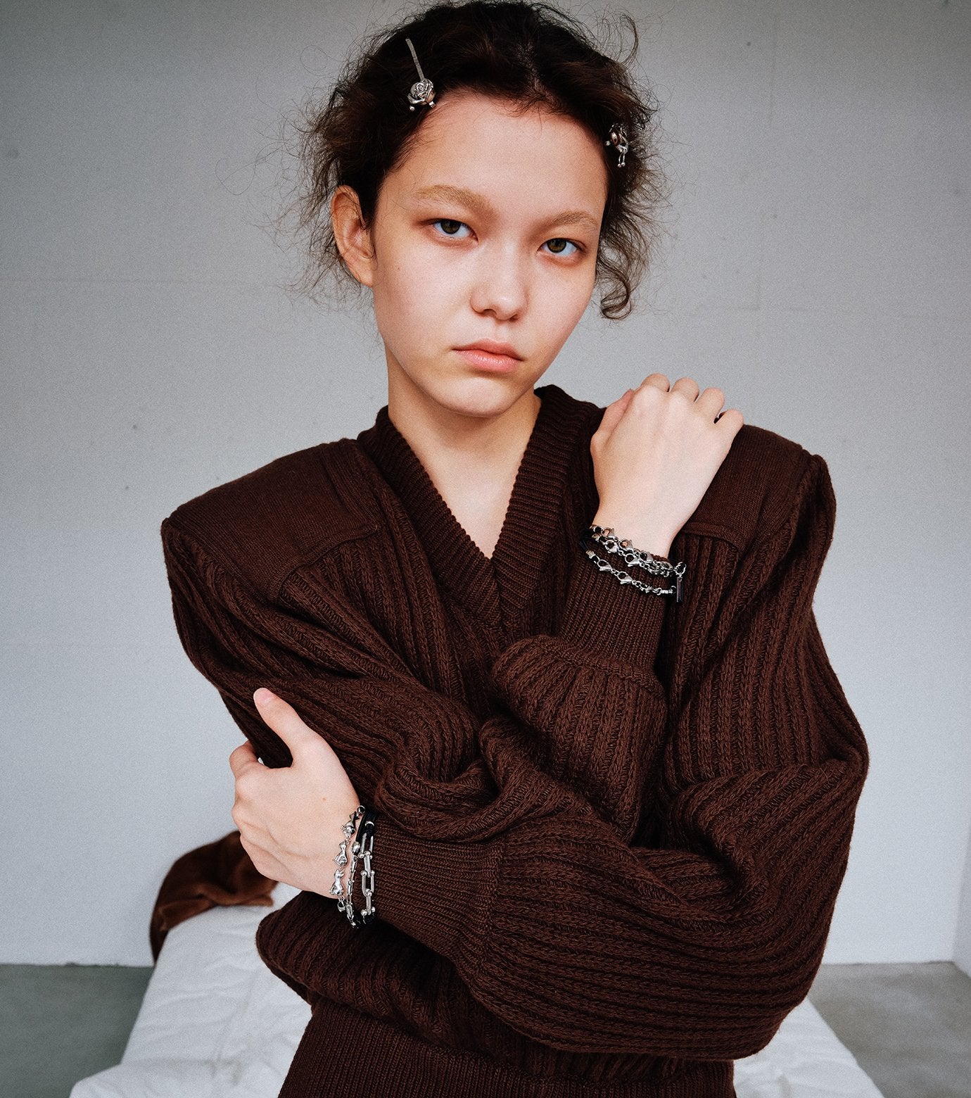 Link chain hair tie-3 Piece Set