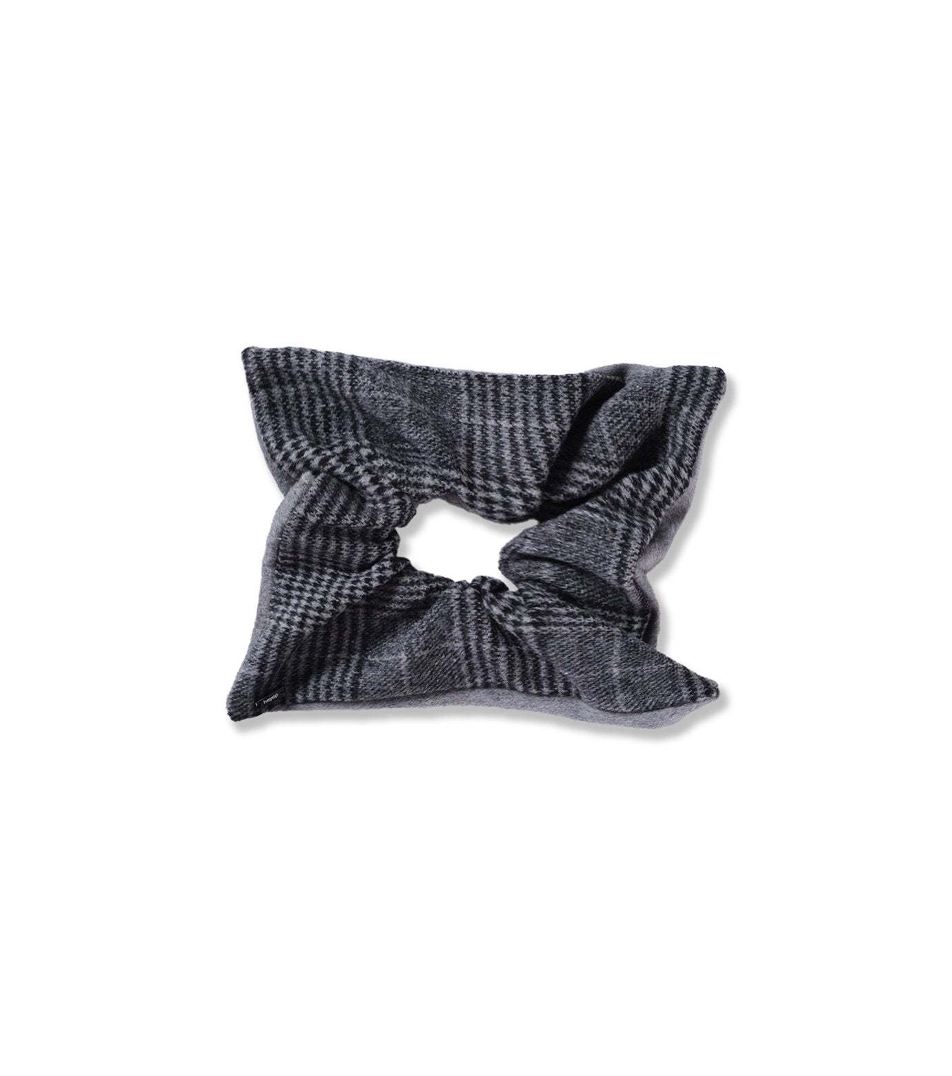 Plaid Square Scrunchie